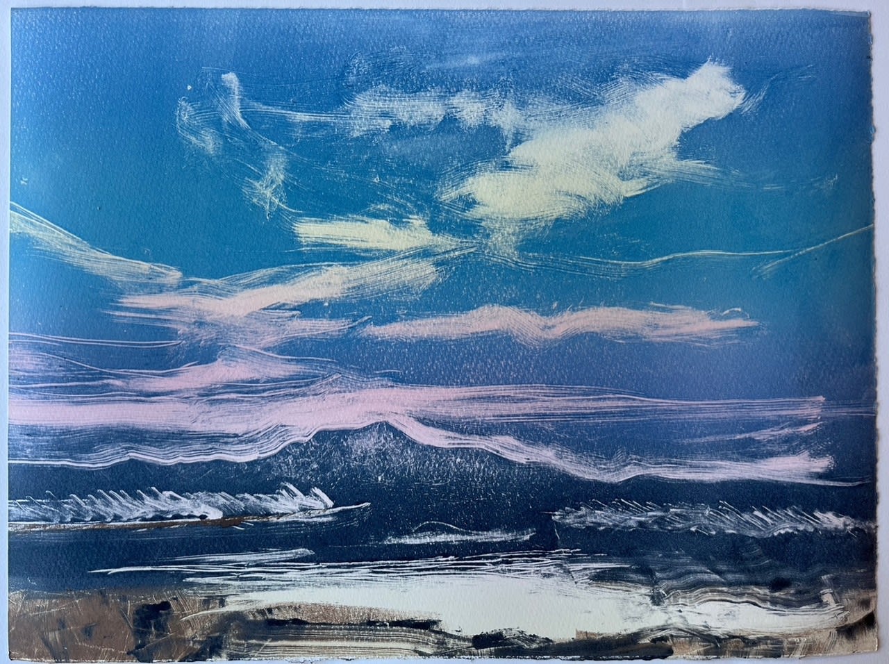 Gill Tyson, Dawn Above Old Poor's House, 2025