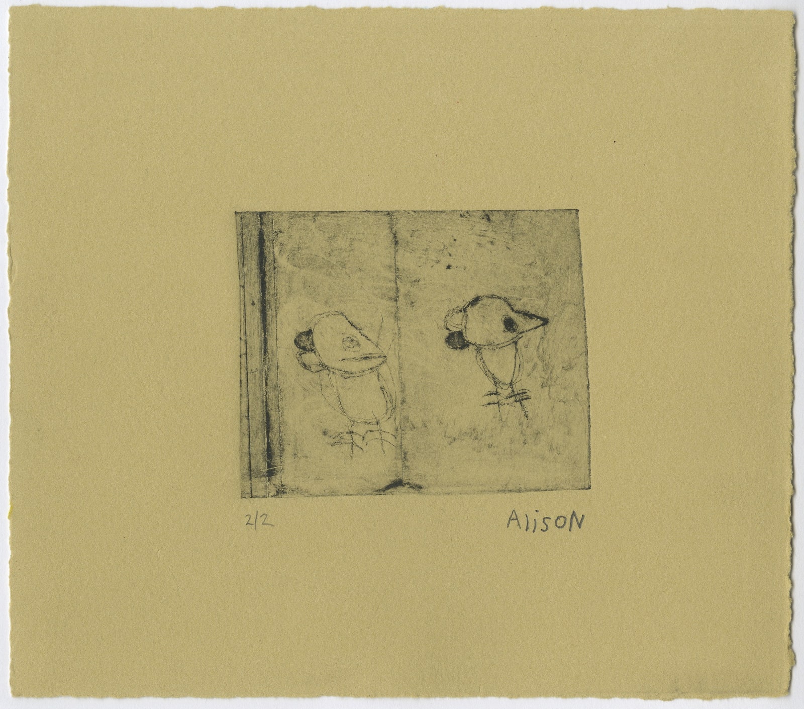 Alison Edward, Two Little Birds, 2023