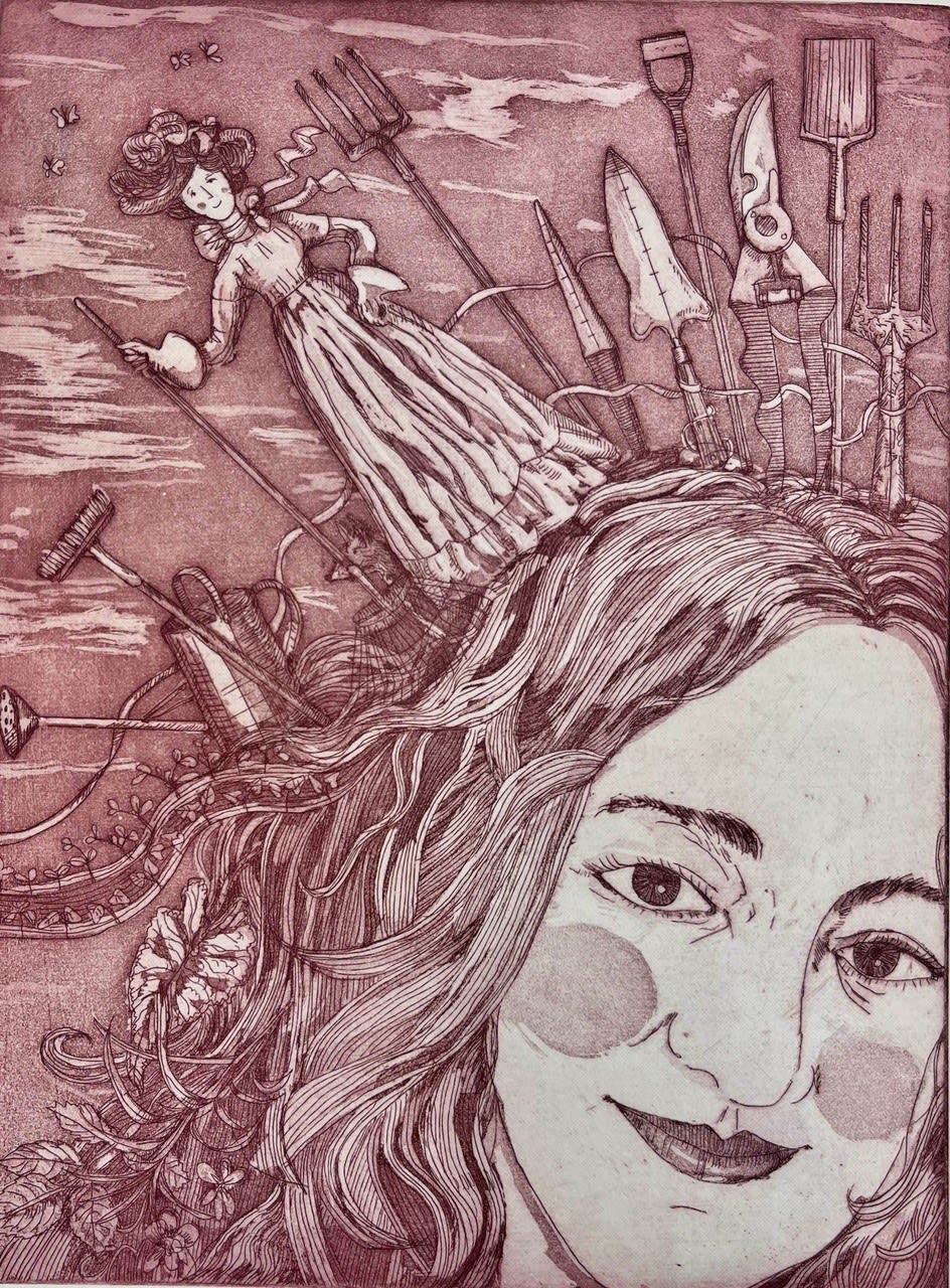 Tessa Asquith-Lamb, You Were In The Garden All Along, 2025