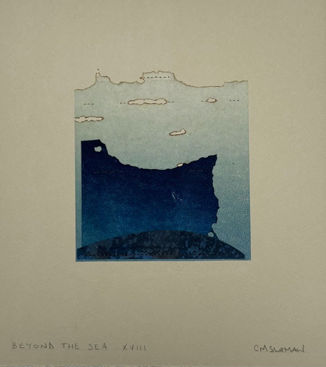Christine Sloman, Beyond the Sea XVII, 2024