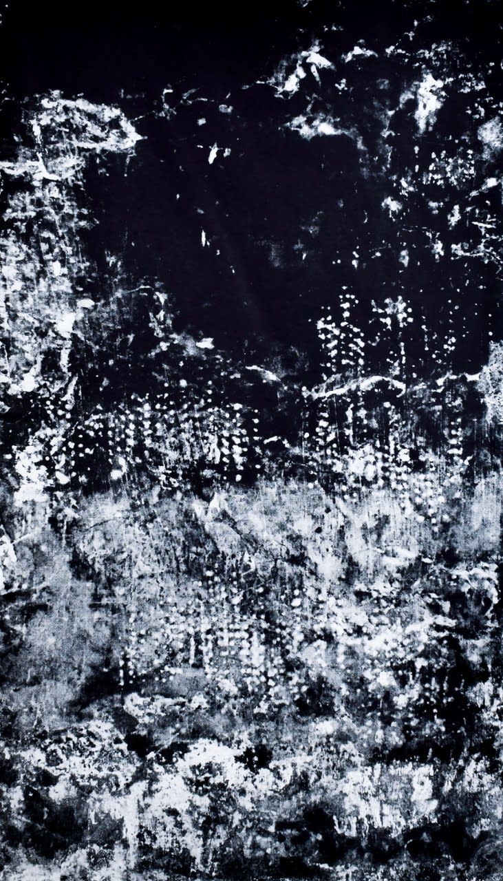Chant, 2022, Lithograph on Japanese paper