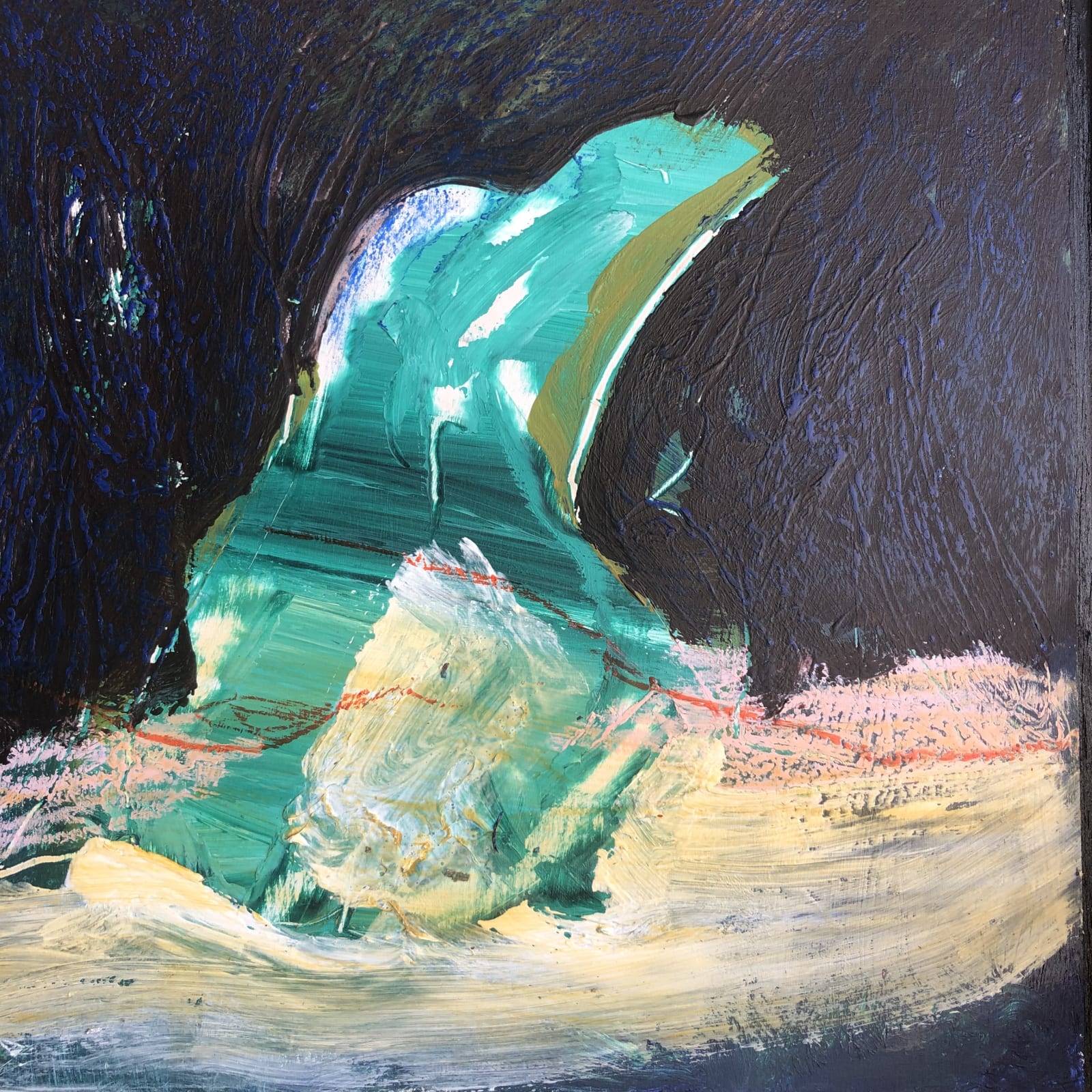 Delia Marjoribanks, Green Ombré Shellsuit