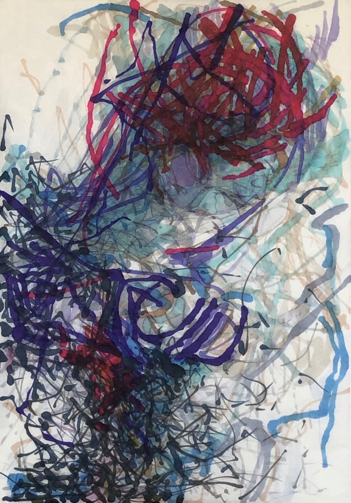 Sonja Witts, Looking In to Ice (hand), 2021