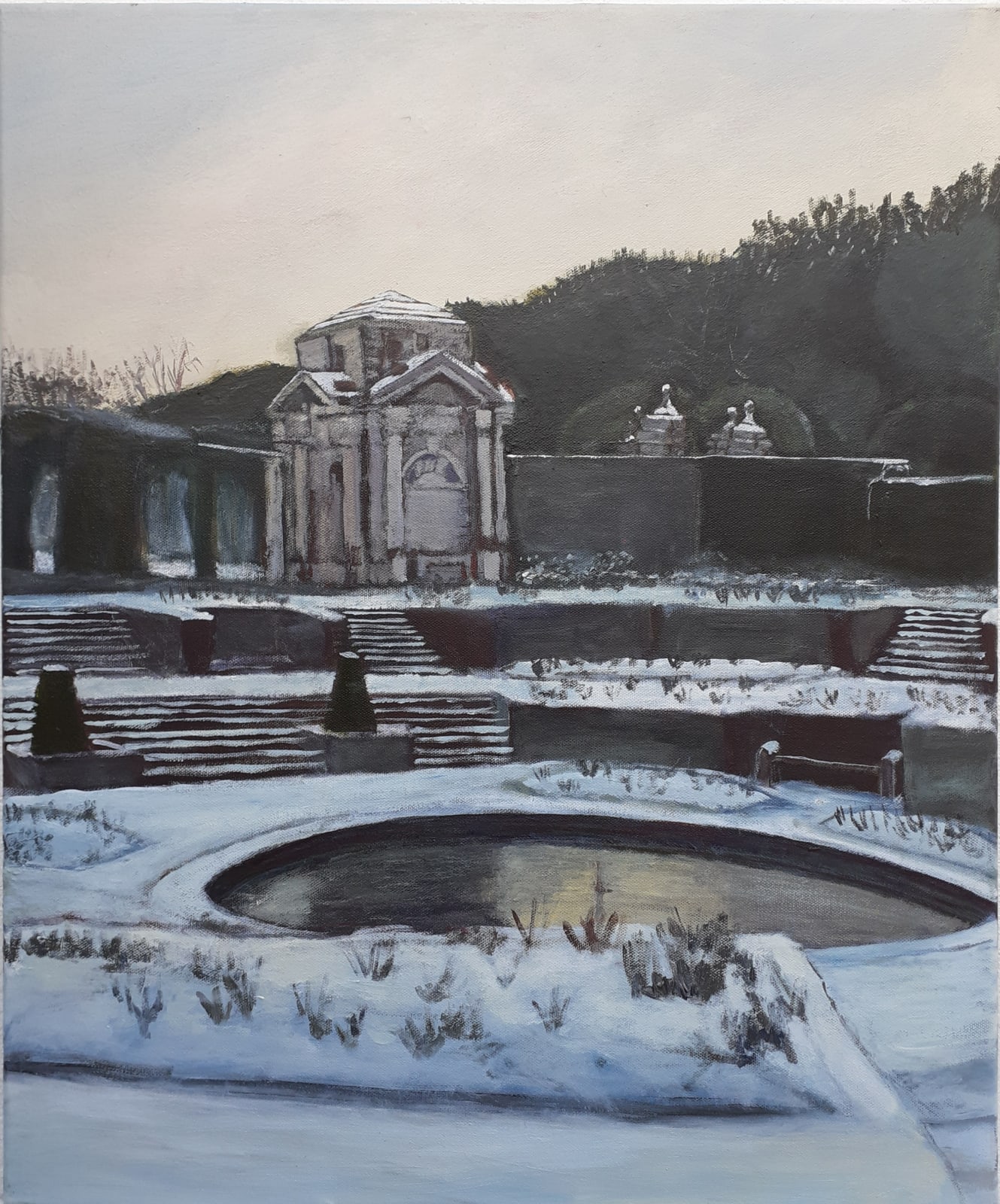 Jerome Courtaux , Remembrance Park in Winter