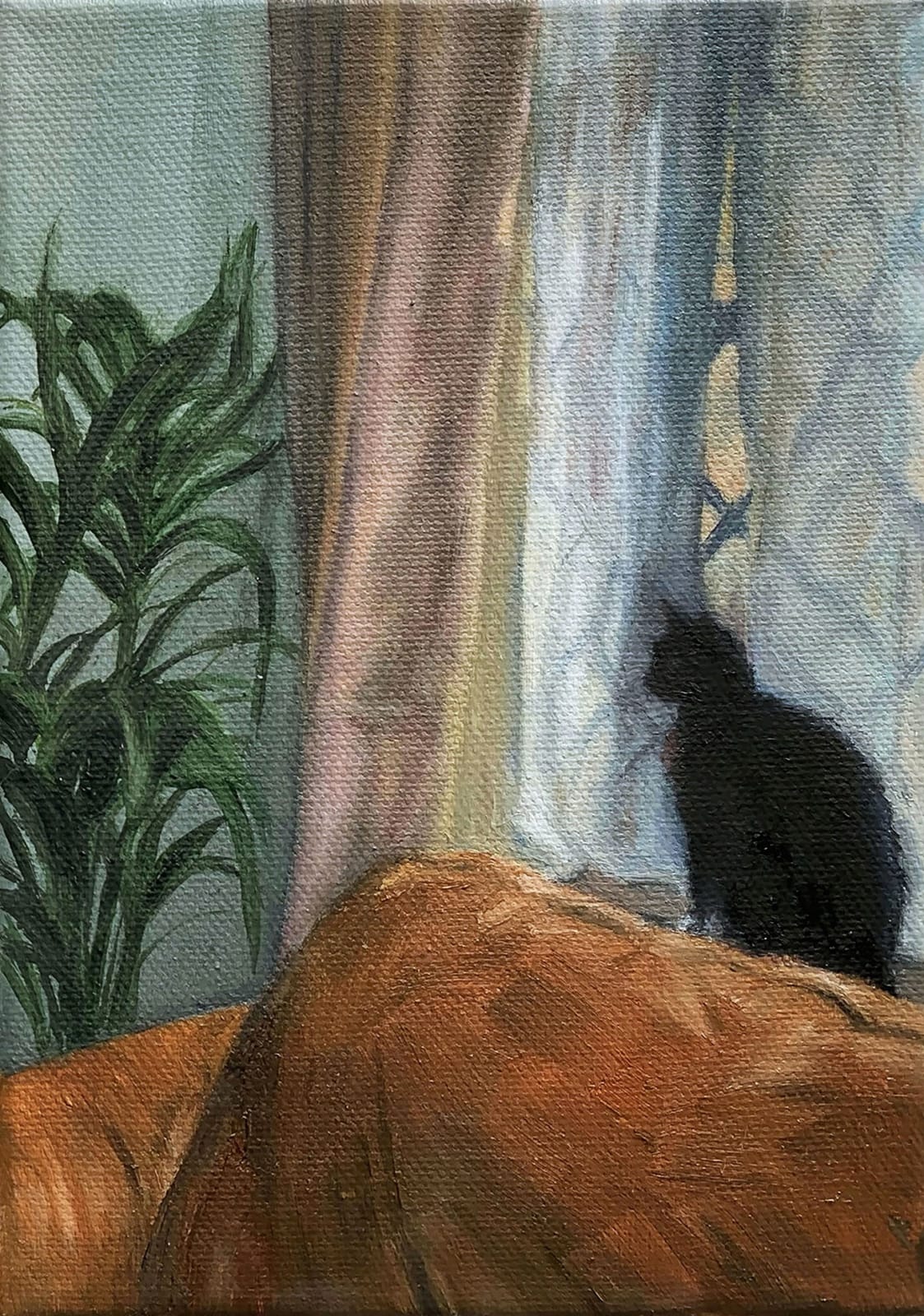 Nada Elkalaawy, Behind the Curtains II , 2020