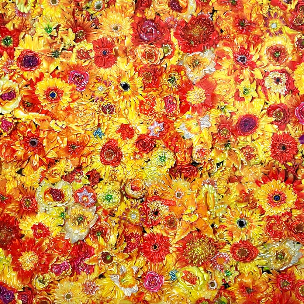 Tetsutaro Kamatani, Flower Yellow, 2020
