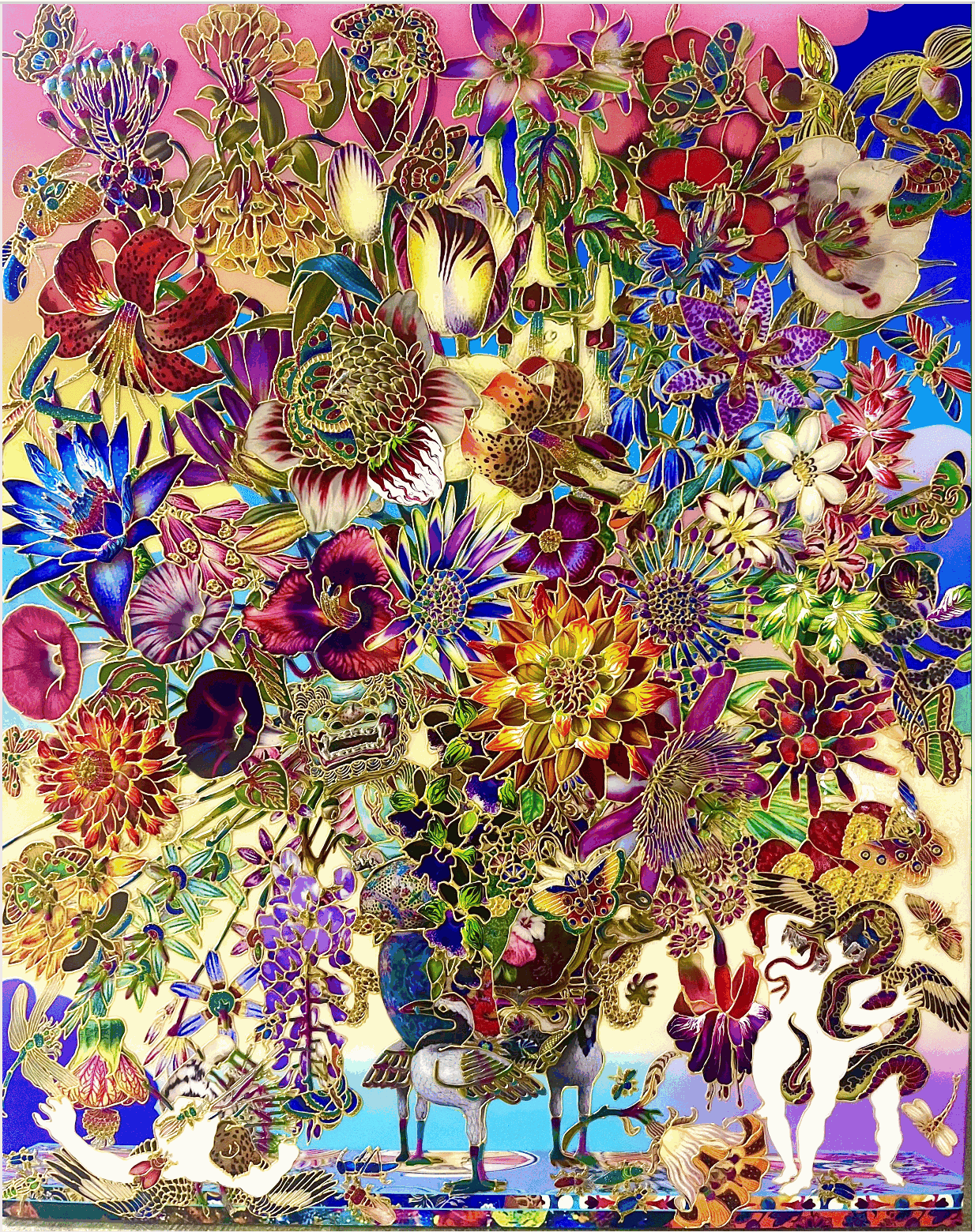 Tetsutaro Kamatani, Flower - Crus Japonensis, 2024