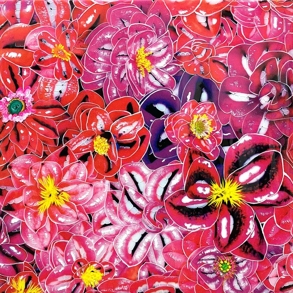 Tetsutaro Kamatani, Flower lips, 2020