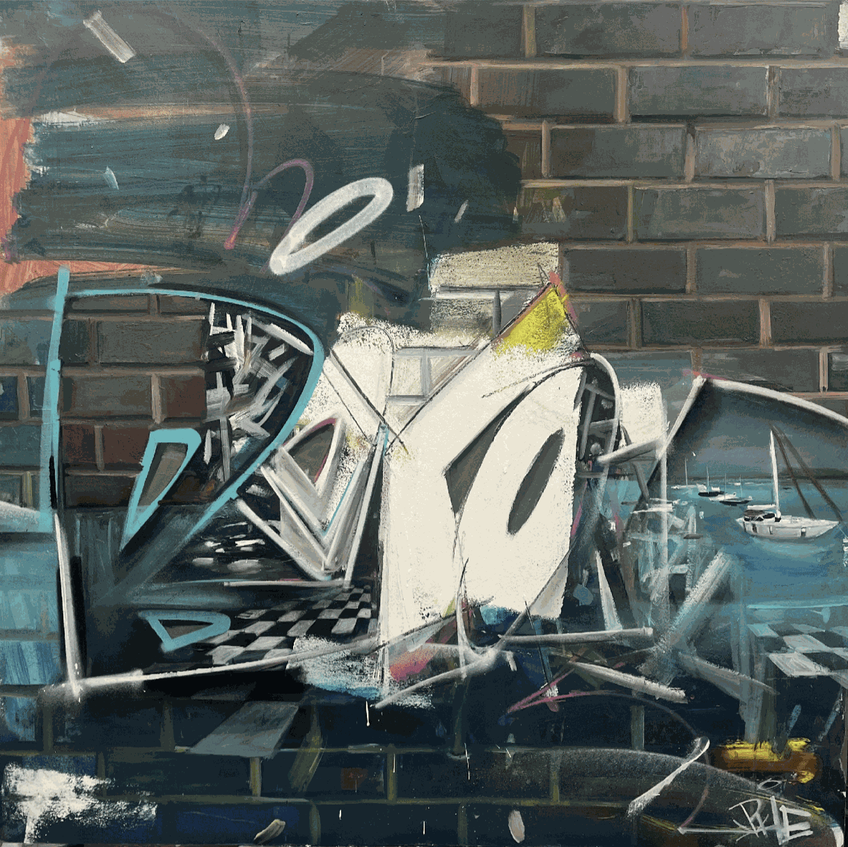 Percy Fortini-Wright , Beyond composition piece 5, 2022