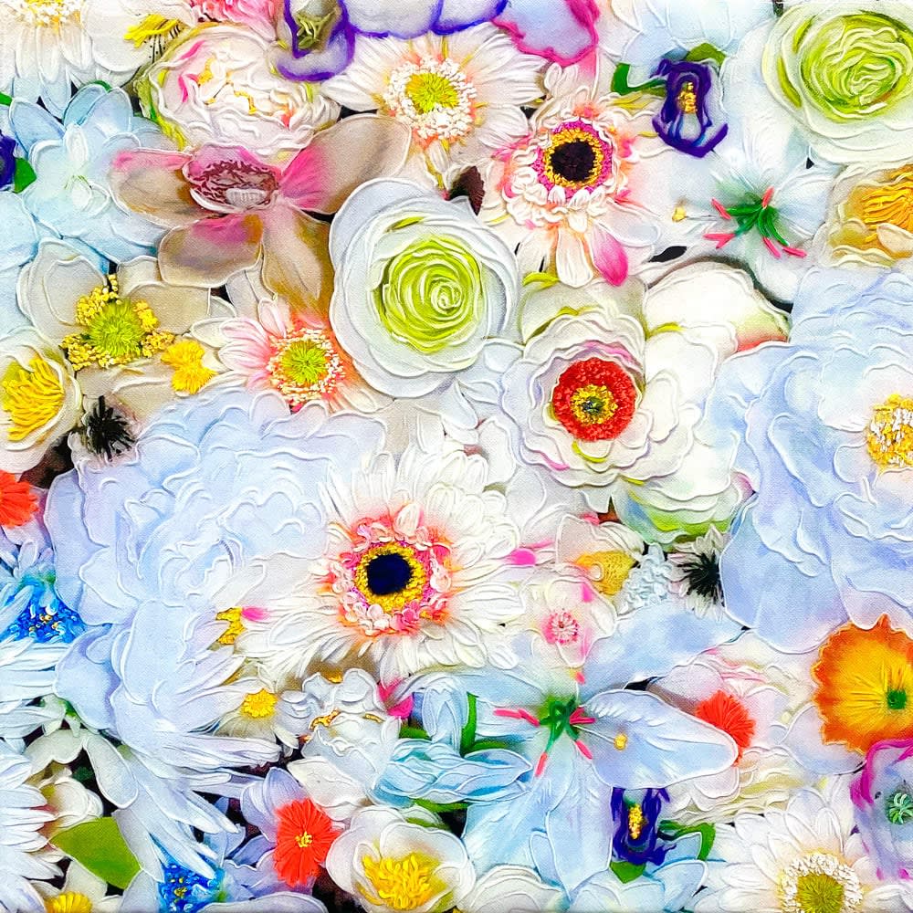 Tetsutaro Kamatani, Flower White, 2020