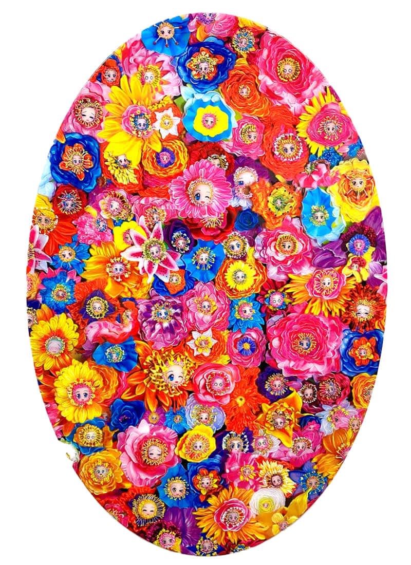 Tetsutaro Kamatani, Flower Face, 2020