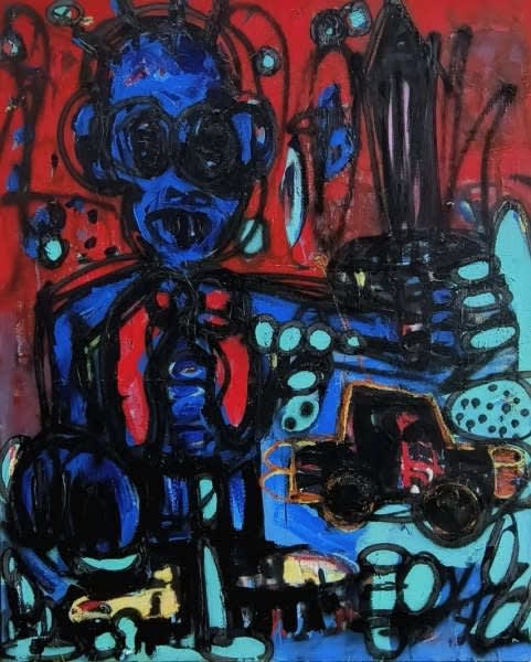 Aboudia , Cavalier, 2024