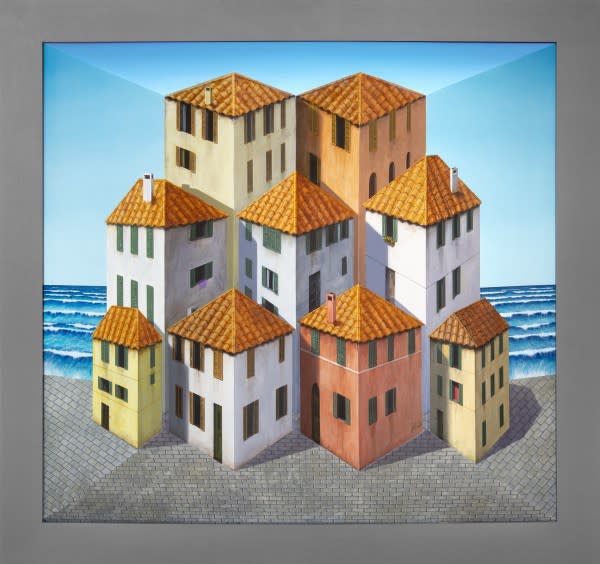 Patrick Hughes, Day-Dreaming , 2008/2019