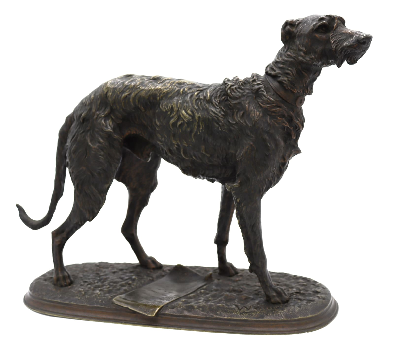 Arthur Waagen (1833-1898), Irish Wolfhound named ‘Gelert’, circa 1865