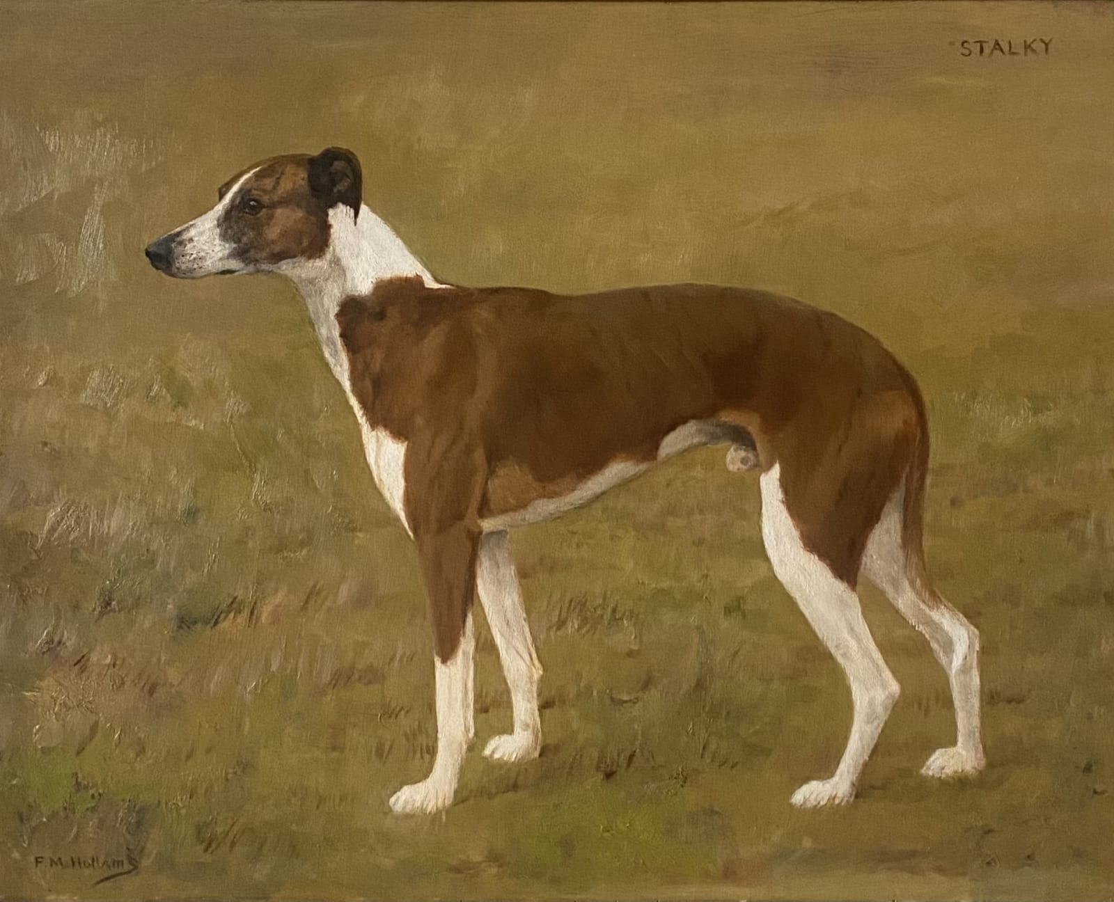 A greyhound by Frances Mabel Hollams
