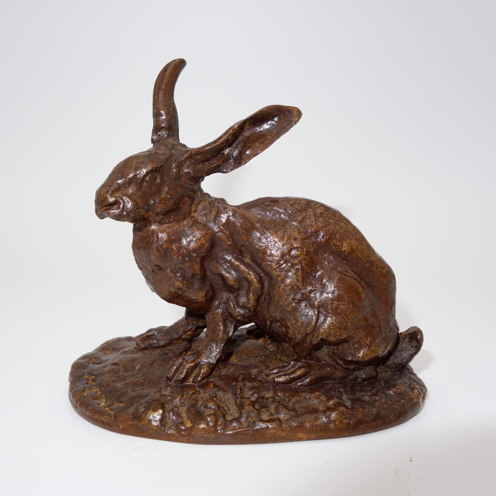 Pierre-Jules MENE (1810-1879) , Sitting Rabbit, c.1850
