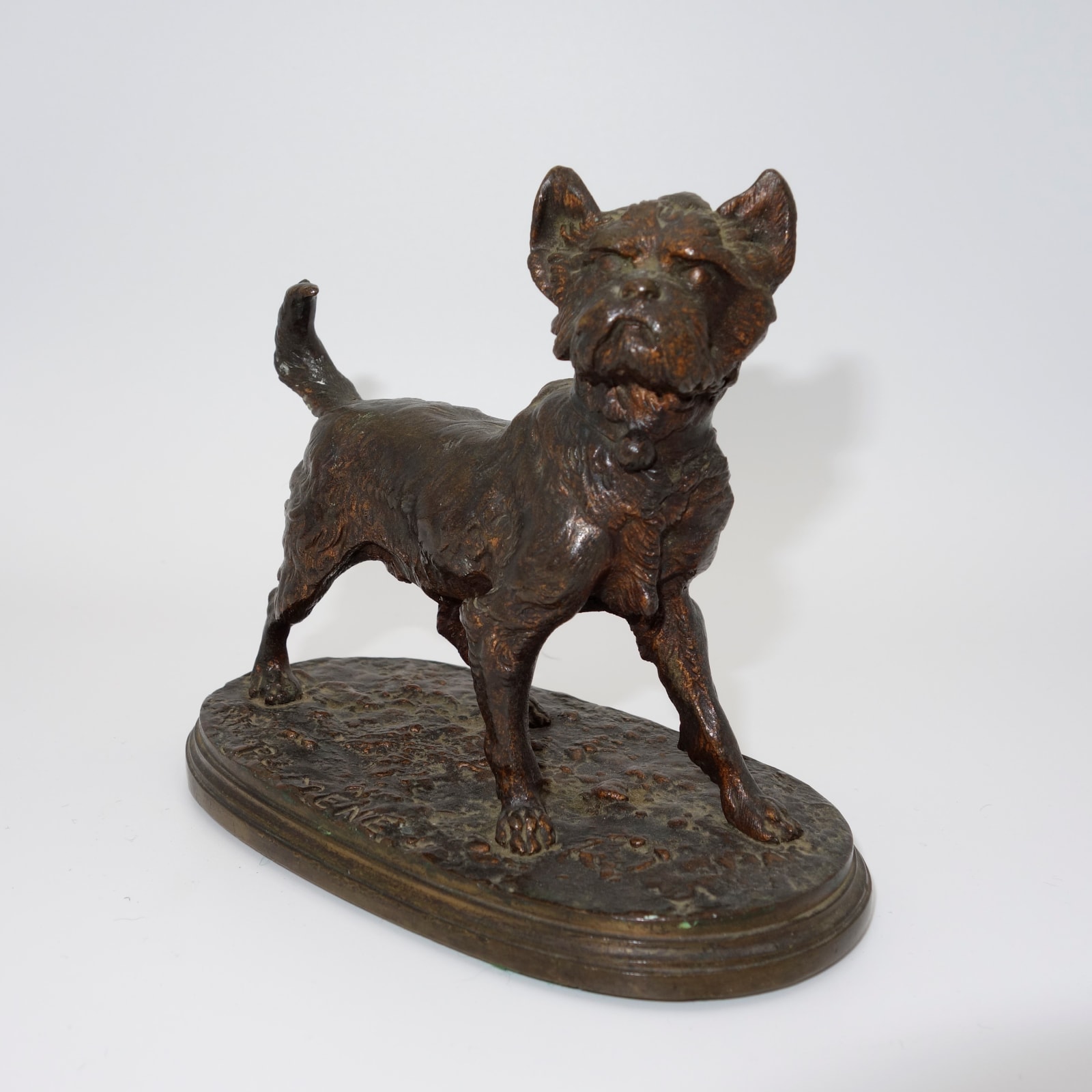 Pierre-Jules Mêne (1810-1879), Terrier, c.1890