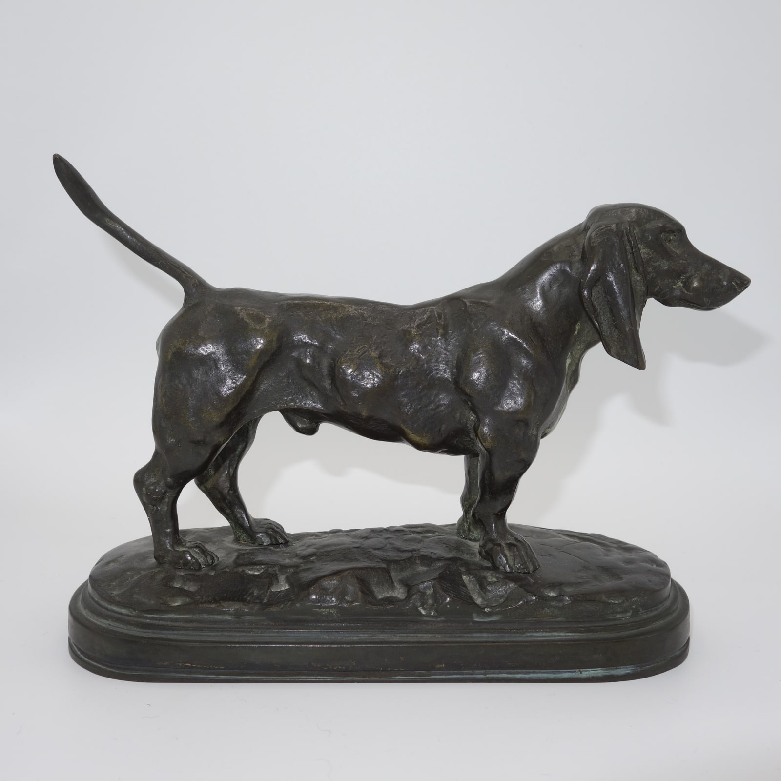 Standing Basset by Antoine-Louis Barye