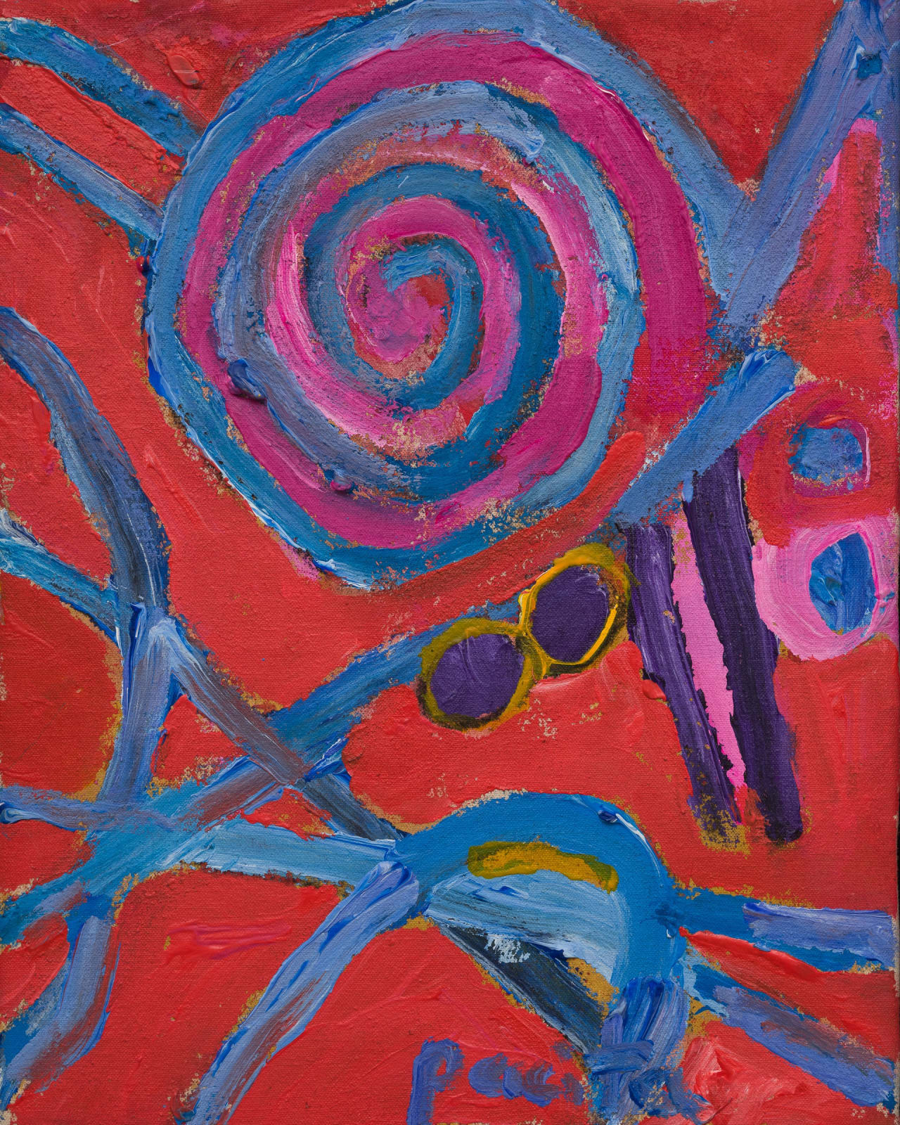 Pacita Abad, Purple singles, 2004 Tina Kim Gallery