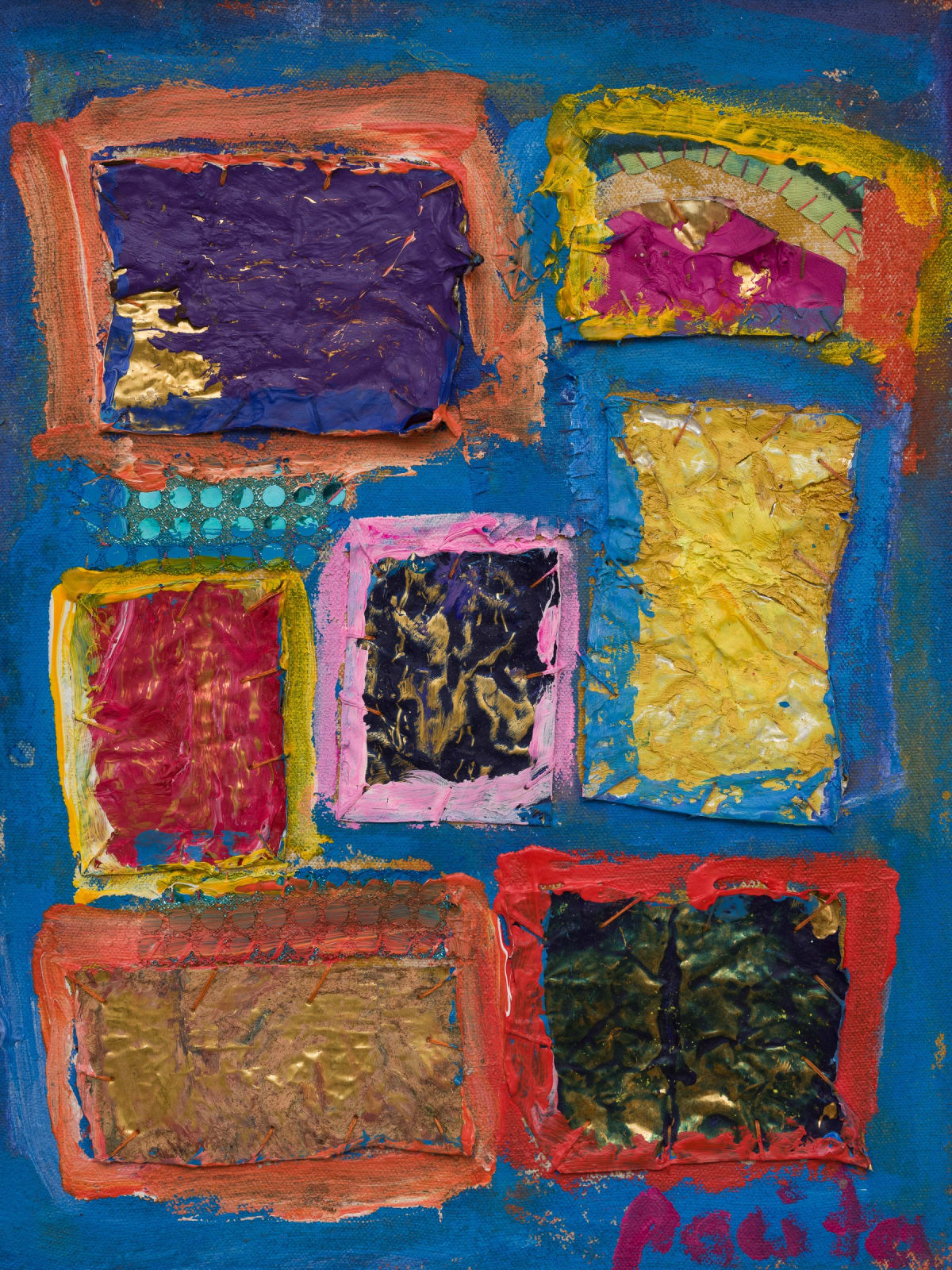Pacita Abad, Seven pictures, 2003 Tina Kim Gallery
