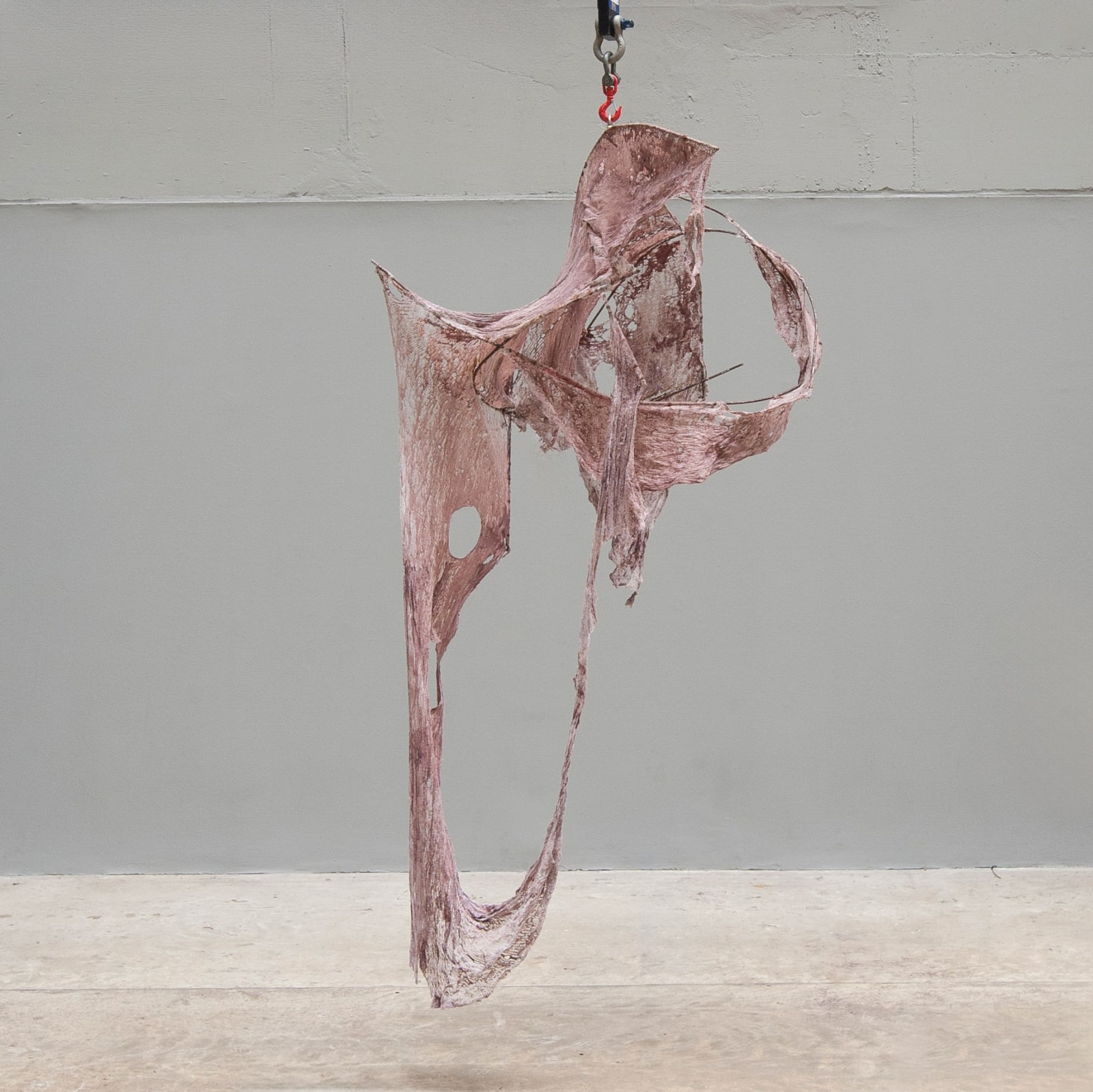 Mire Lee, Skin Sculpture from Open Wound: T2, 2024