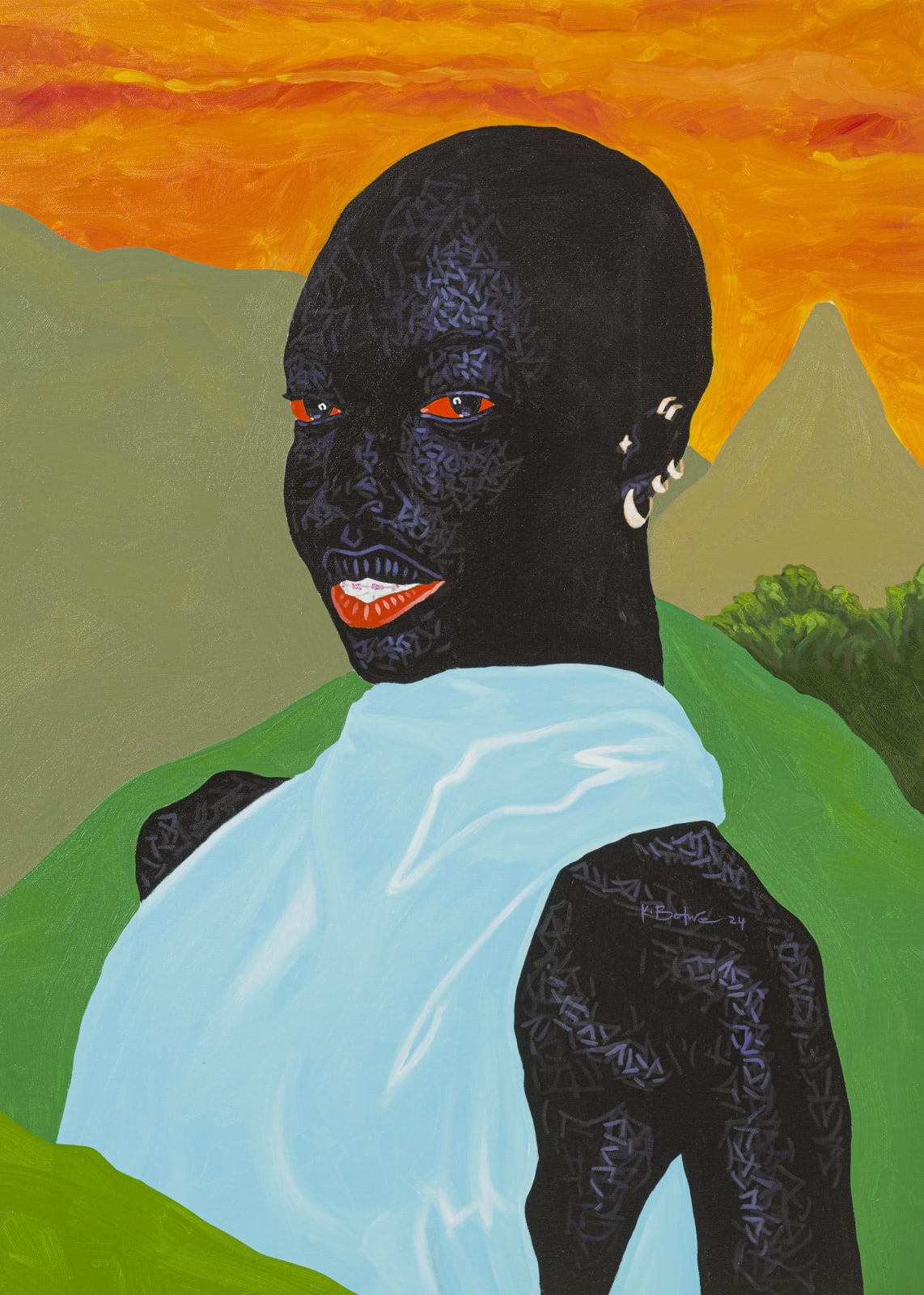 Kwesi Botchway, The Sun Queen (priestess II), 2024