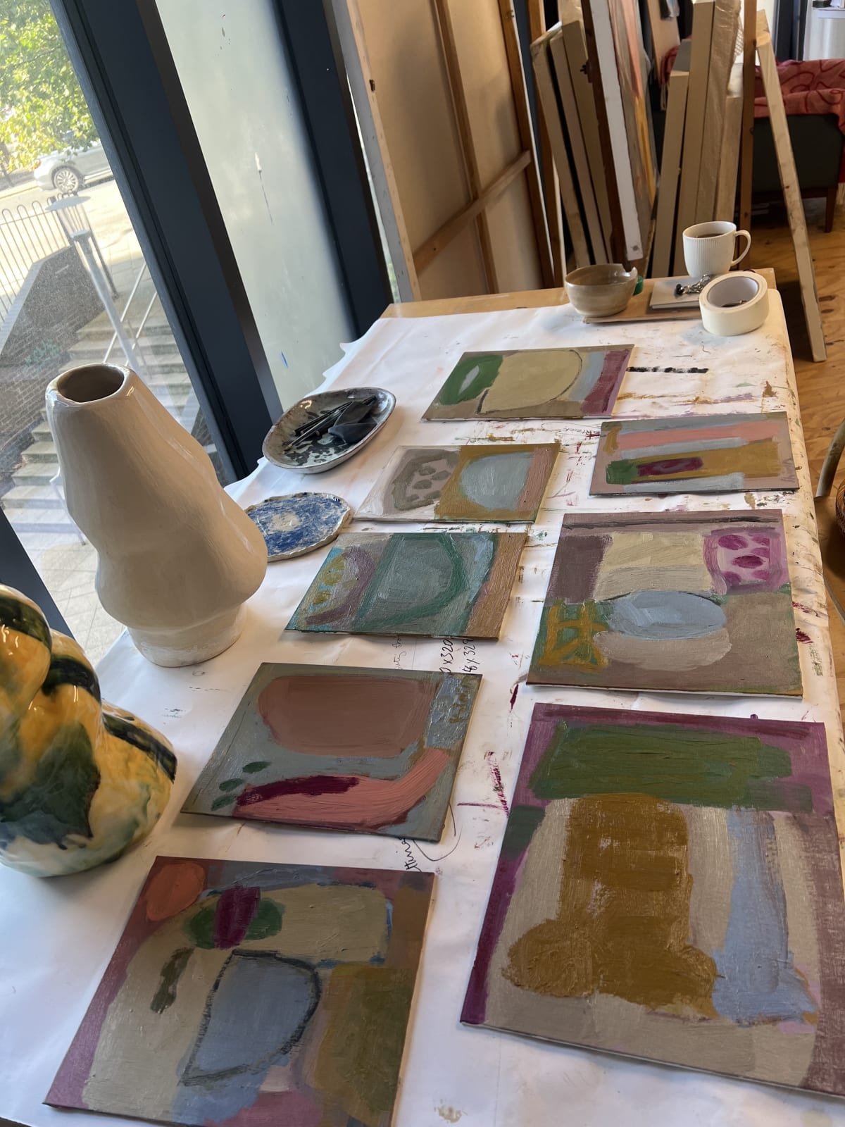 Shirin Tabeshfar's studio. © The Artist.