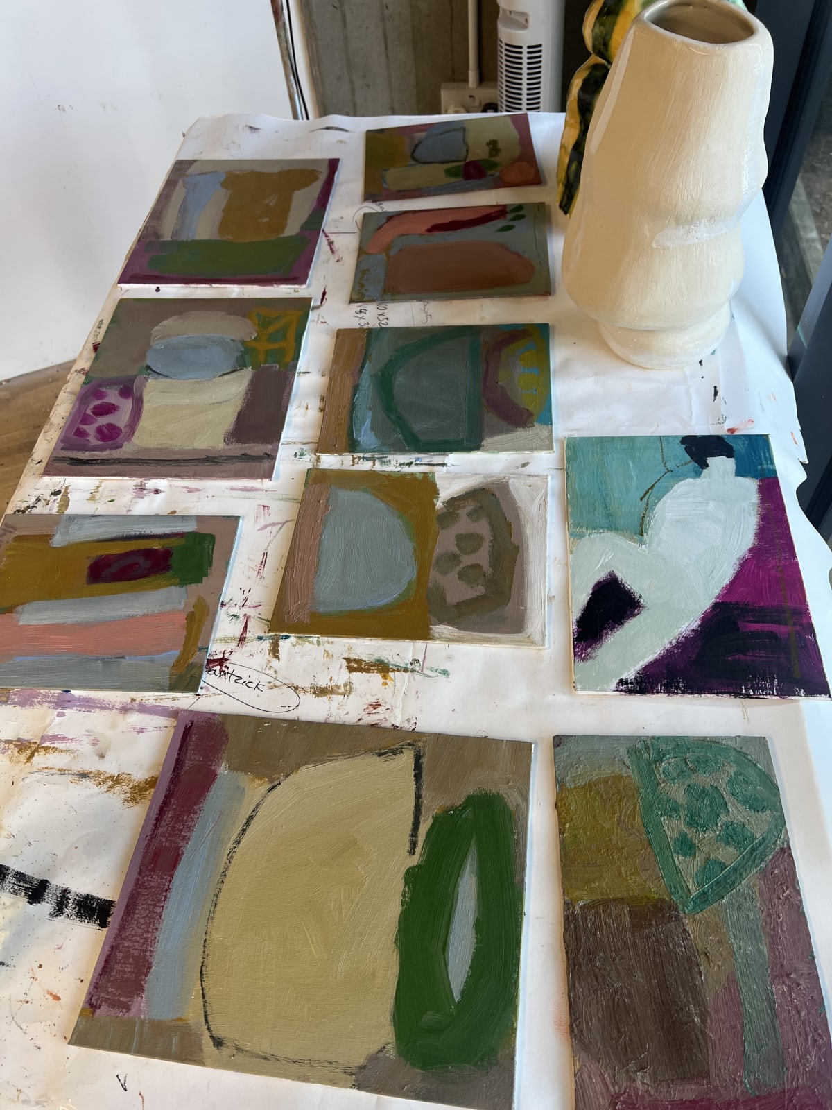 Shirin Tabeshfar's studio. © The Artist.