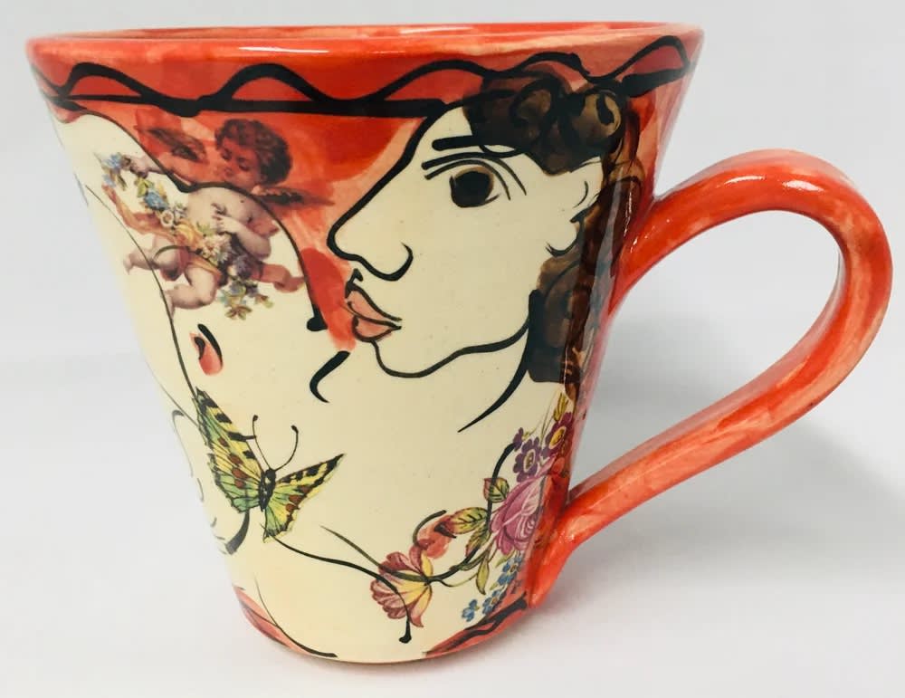 ceramic art cup