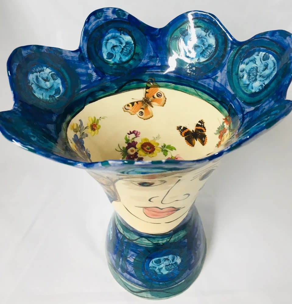 ceramic art vase