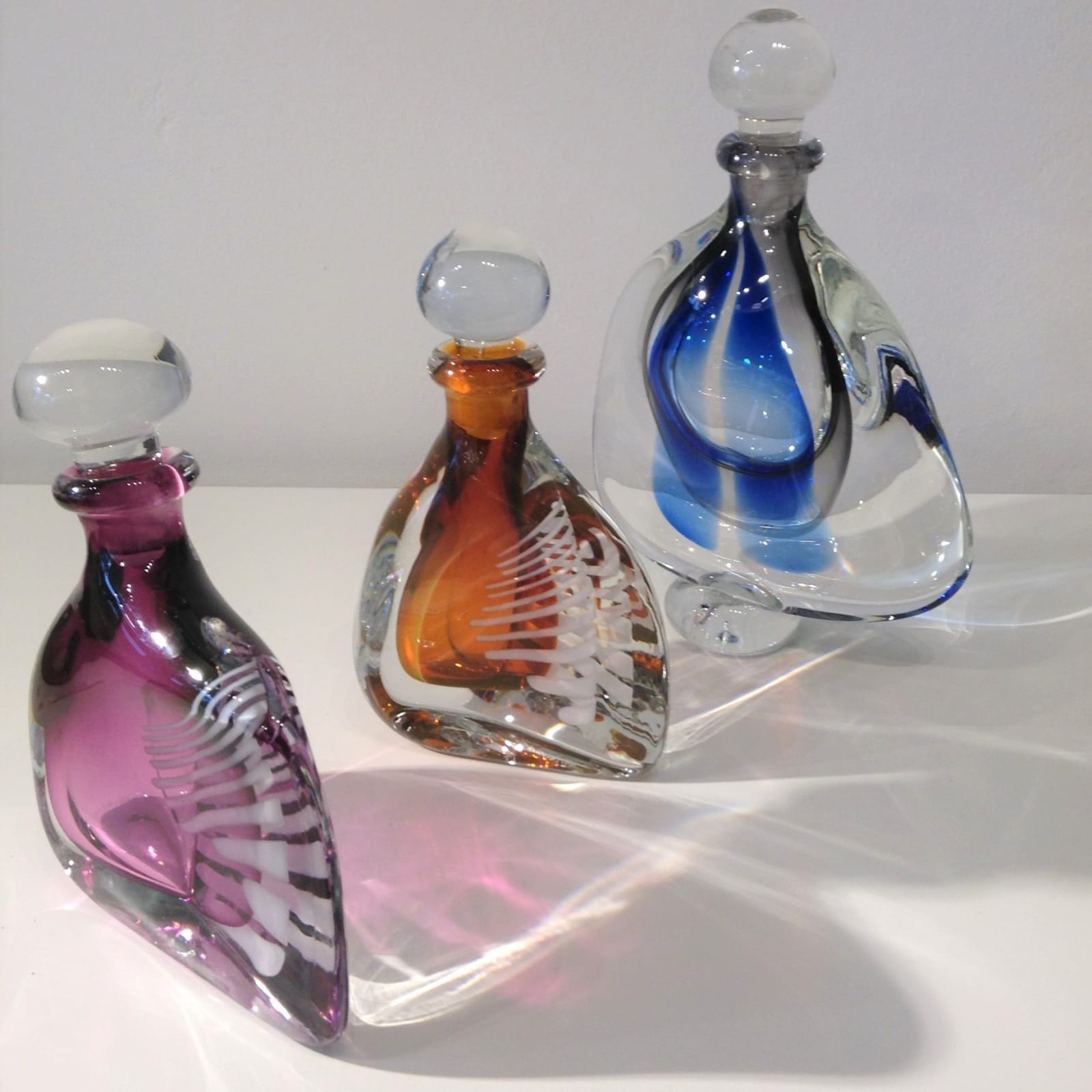 art glass bottles