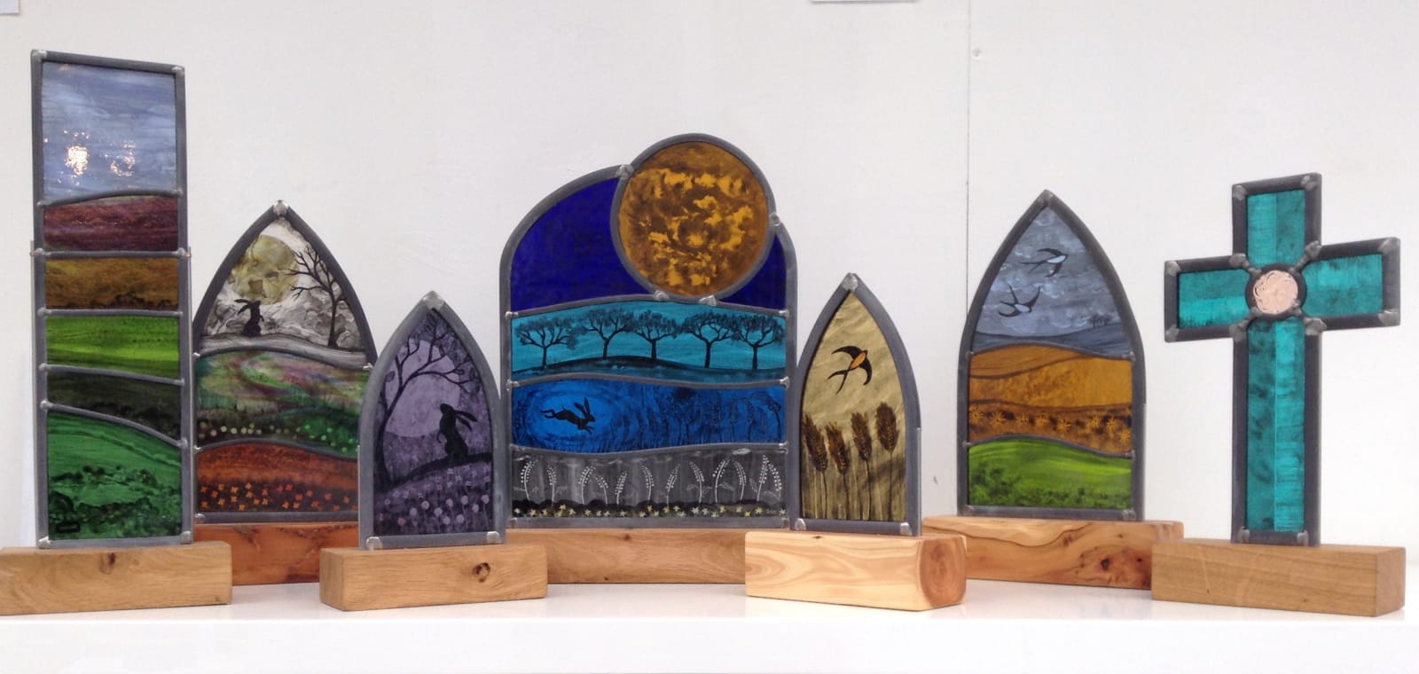 Cariad Glass, Work on display May 21
