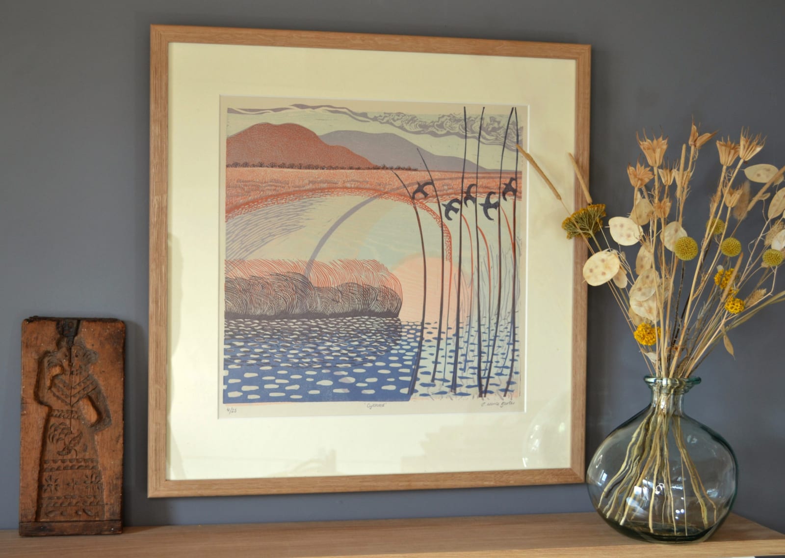 woodcut print