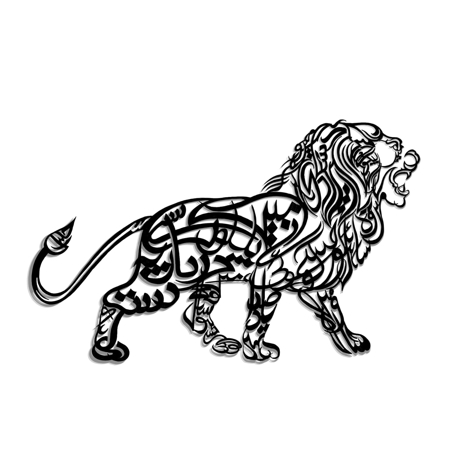 Khalil Chishtee , “Roars of Longing I ” , 2024