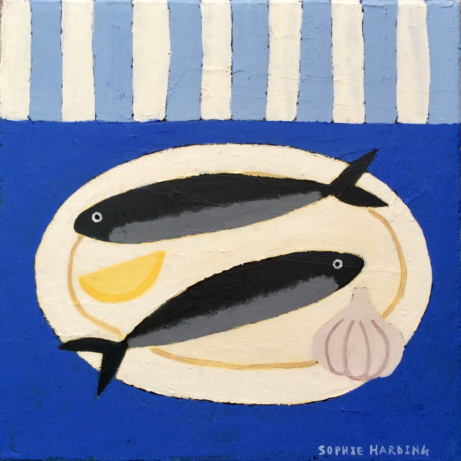 Sophie Harding, Newlyn Mackerel & Garlic