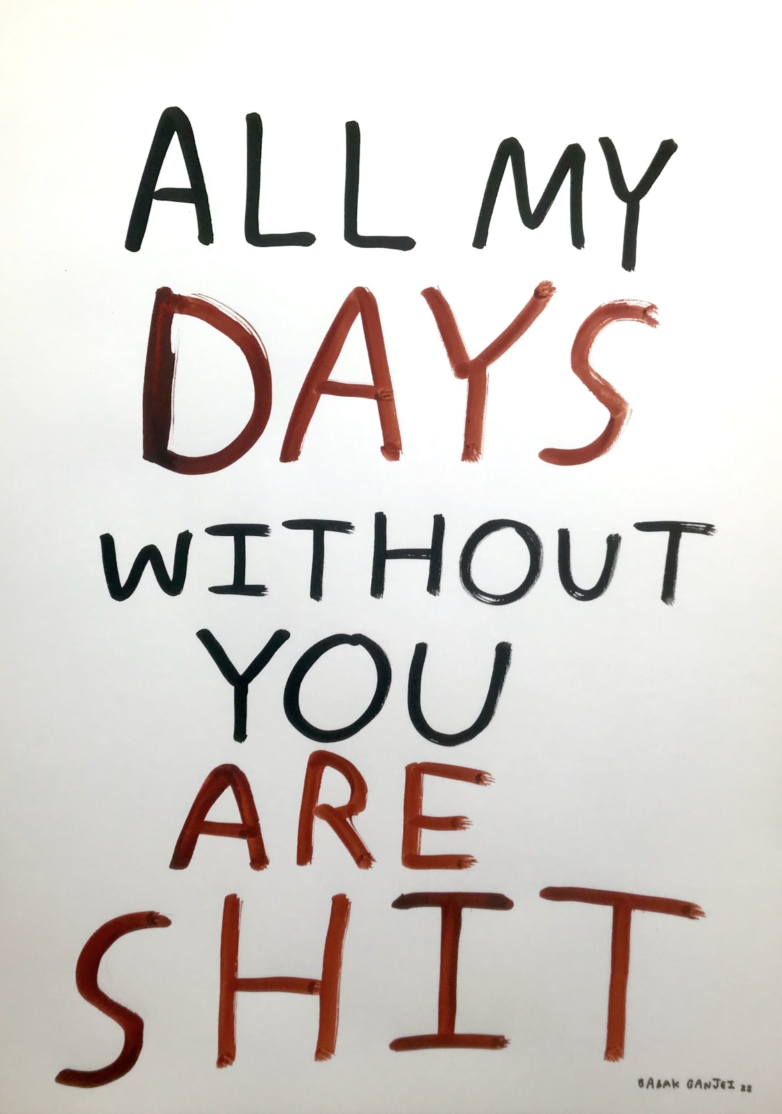 Babak Ganjei, Days Without You