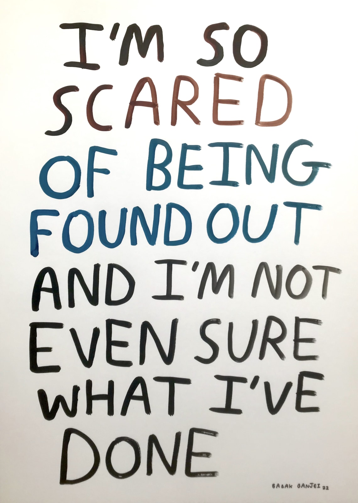 Babak Ganjei, Scared