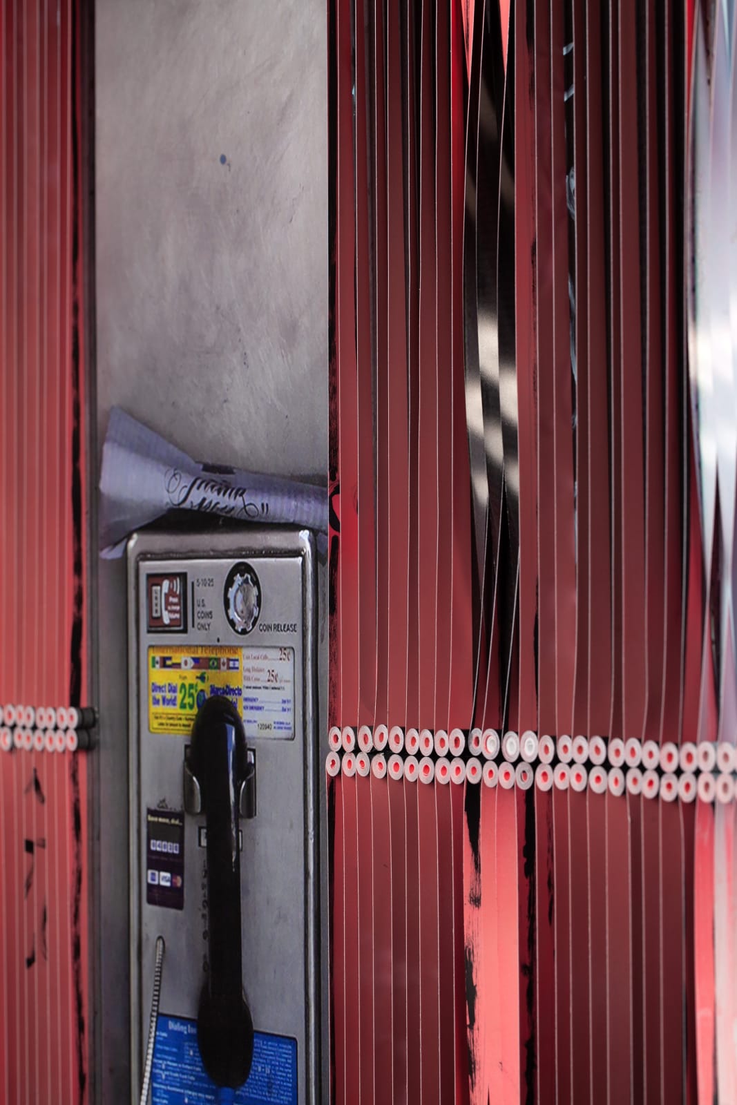 Piers Bourke, NYC Phone Booth