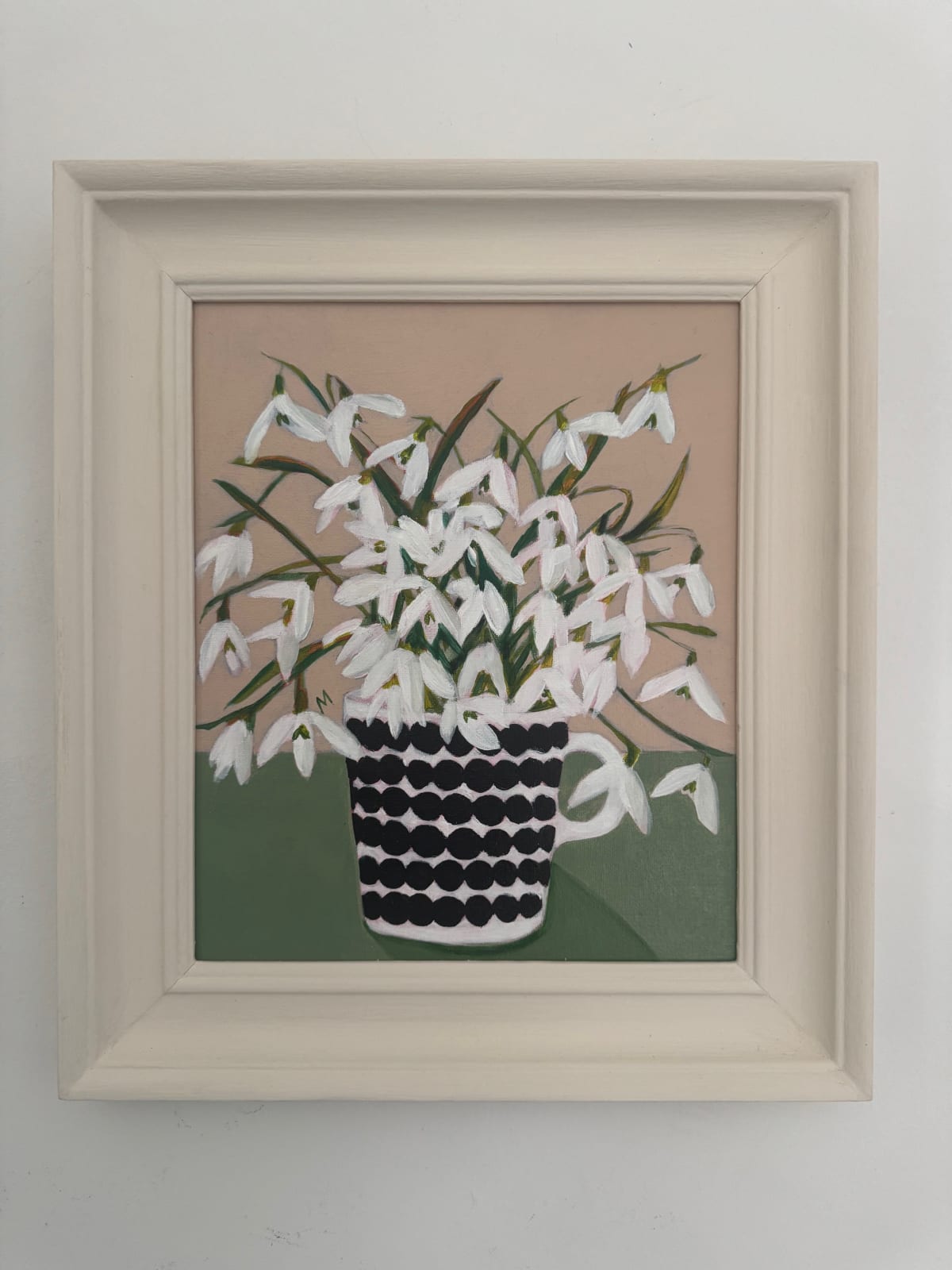 Maria Fletcher, Mug of Snowdrops