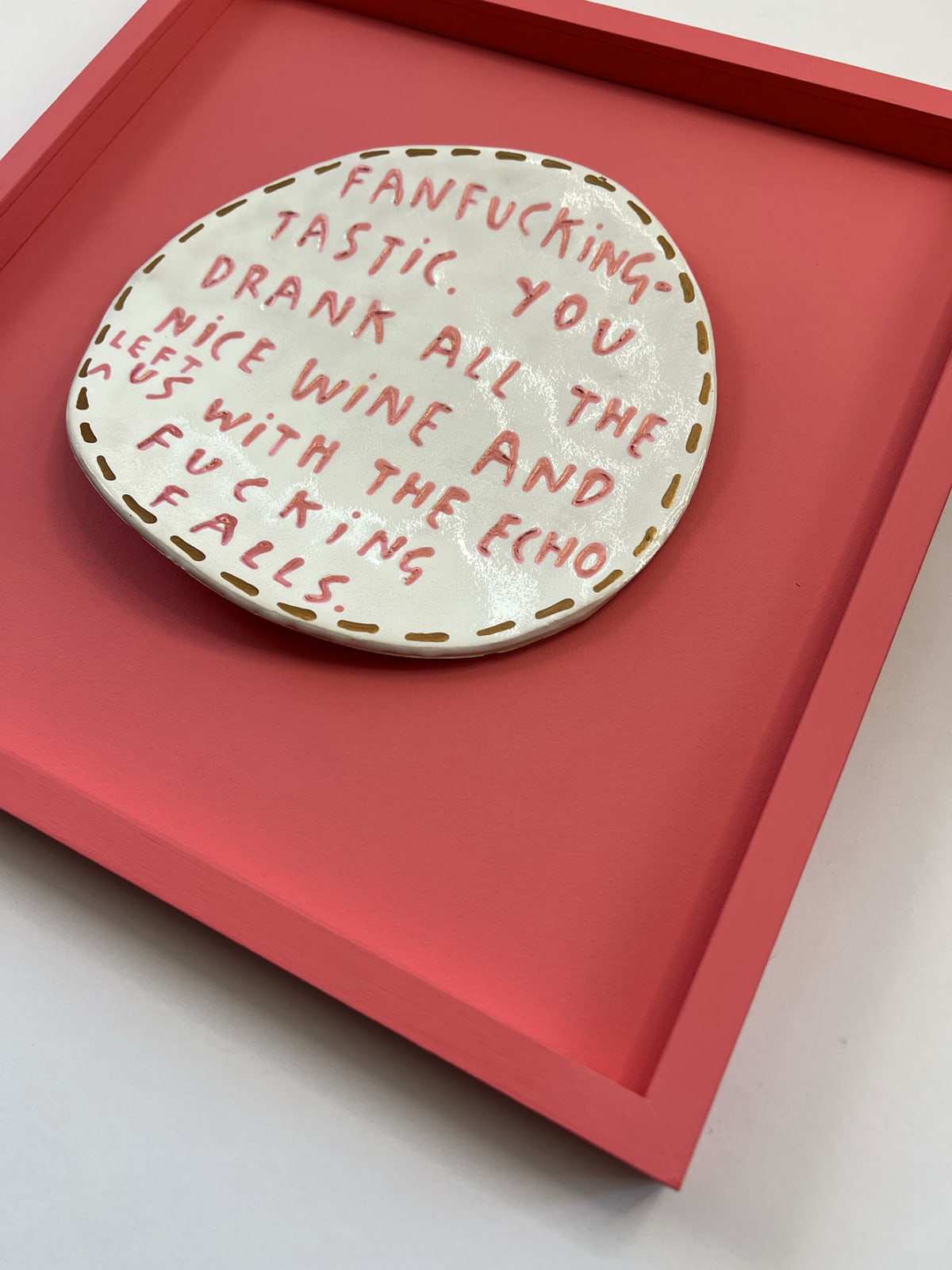 Dan Jamieson, Fanfuckingtastic. You drank all the nice wine and left us with the echo fucking falls. (M)