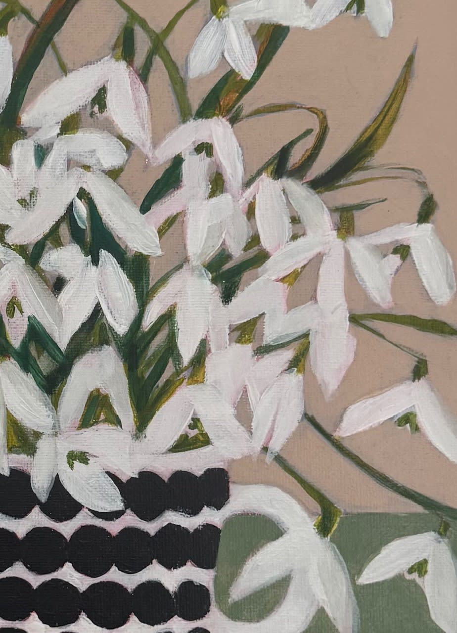 Maria Fletcher, Mug of Snowdrops