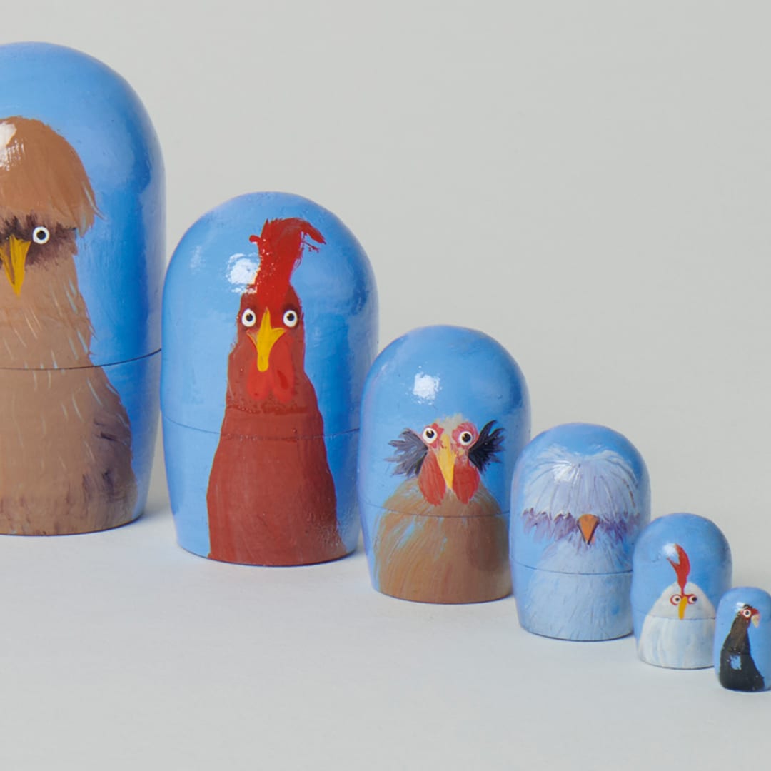 Holly Frean, Ten Nesting Chickens