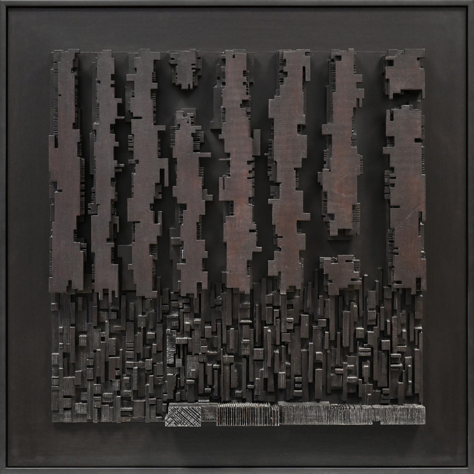 Alex Knapic, INFINITY BLACK ONE, 2022