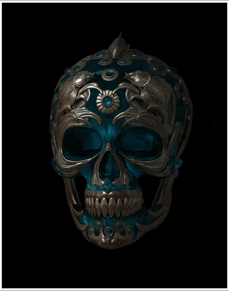 Gary James McQueen, Talisman Water Dragon, 2024