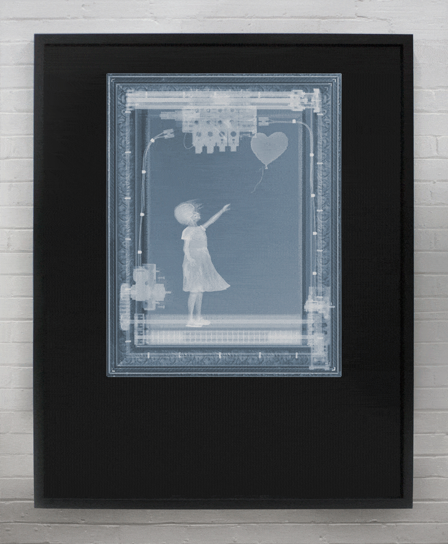 Nick Veasey, BANXSY CAVEAT EMPTOR, 2023