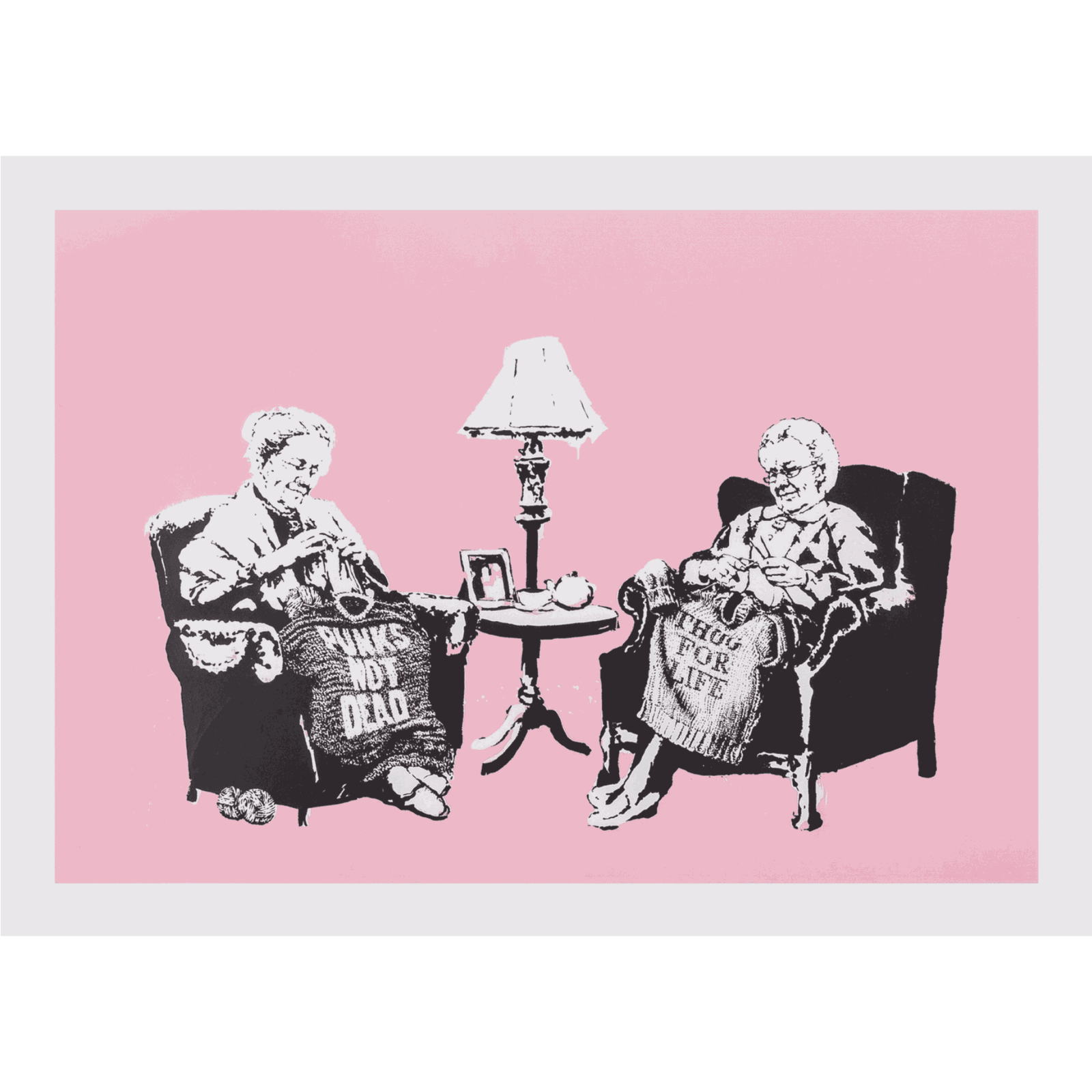 Banksy, Grannies, 2006