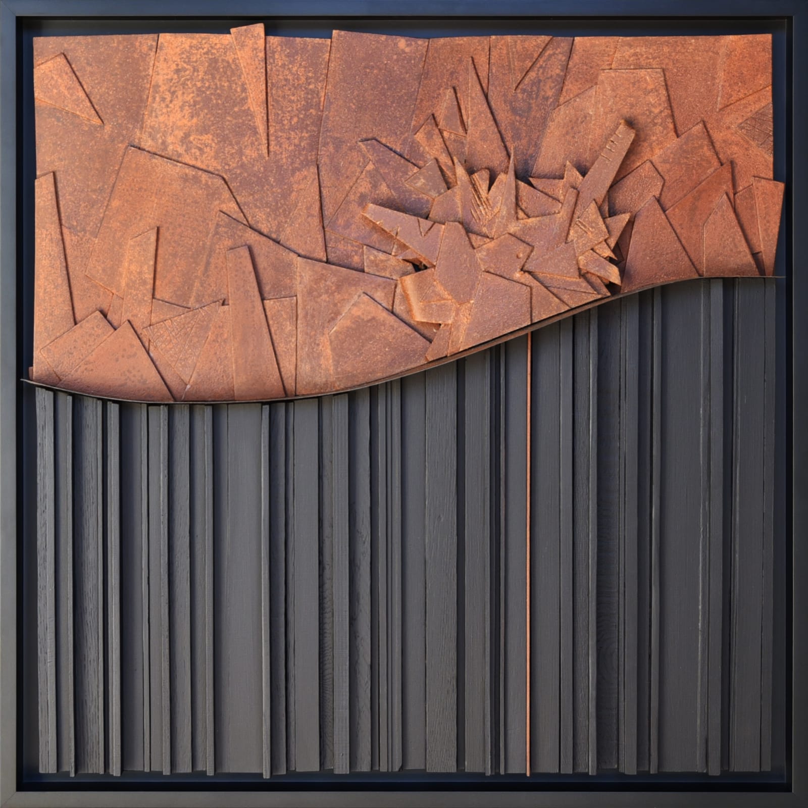 Alex Knapic, CORTEN WOOD, 2023