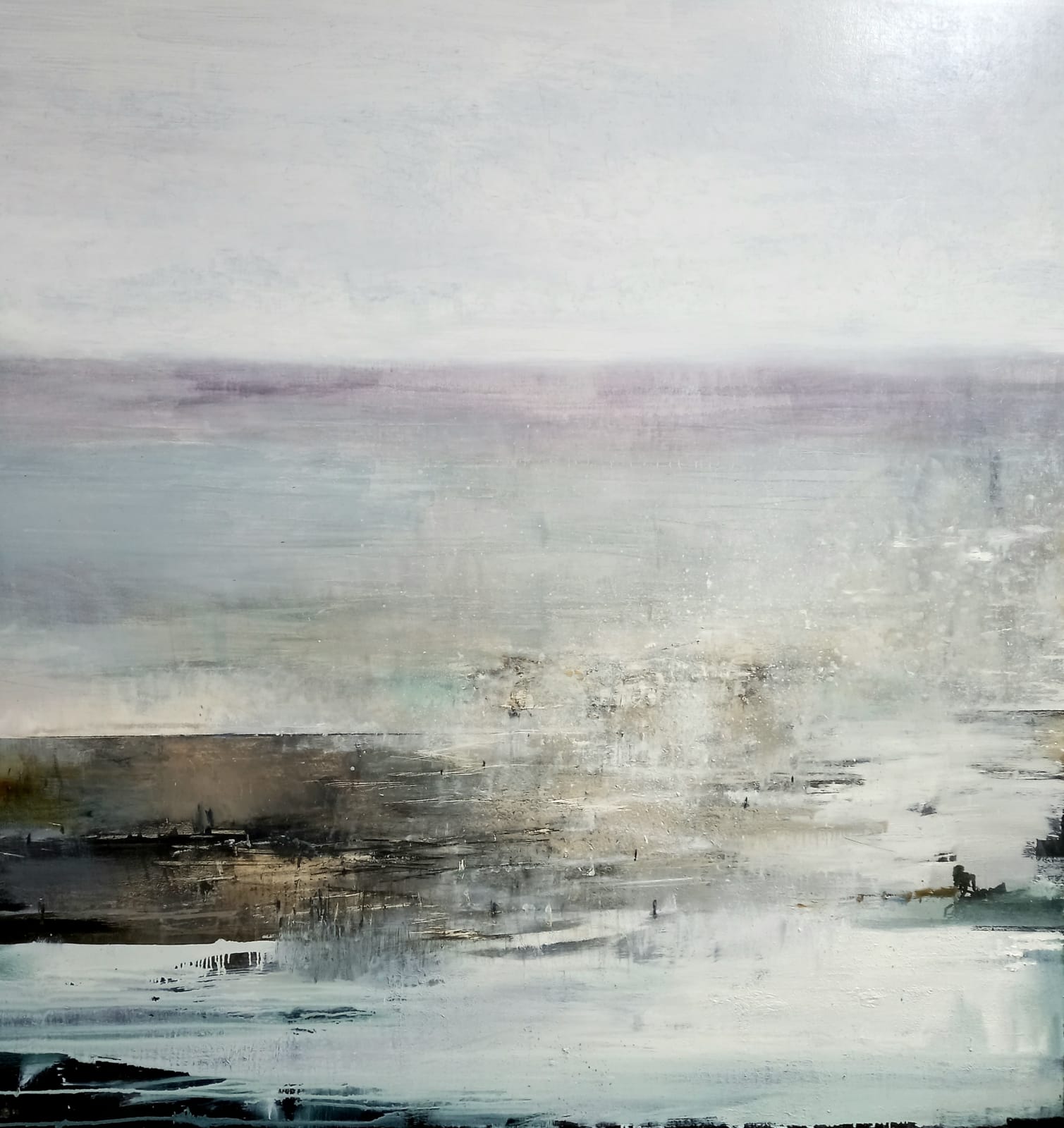 Gareth Edwards, The Seasons, Winter, oil on canvas, 215 x 150 cm, 2023