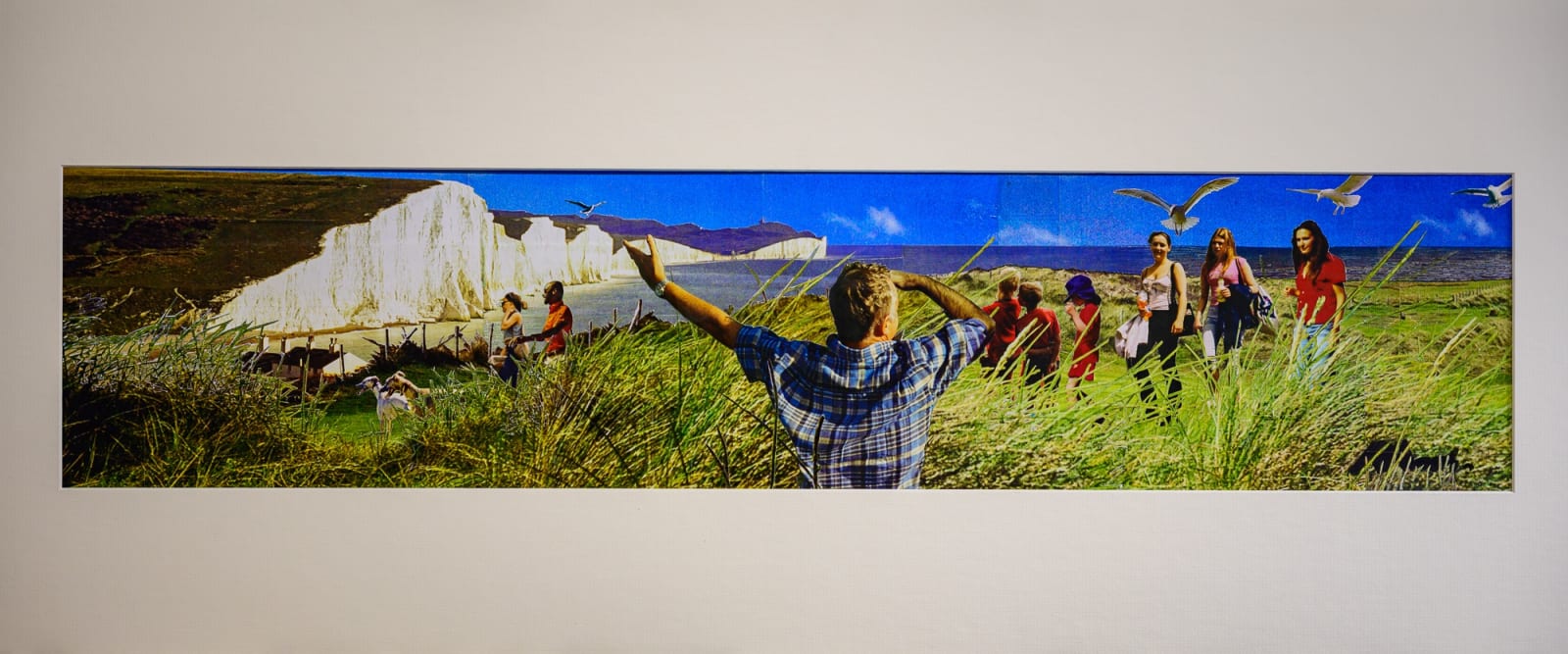 David Mach, Still Life ... with coast, 2021