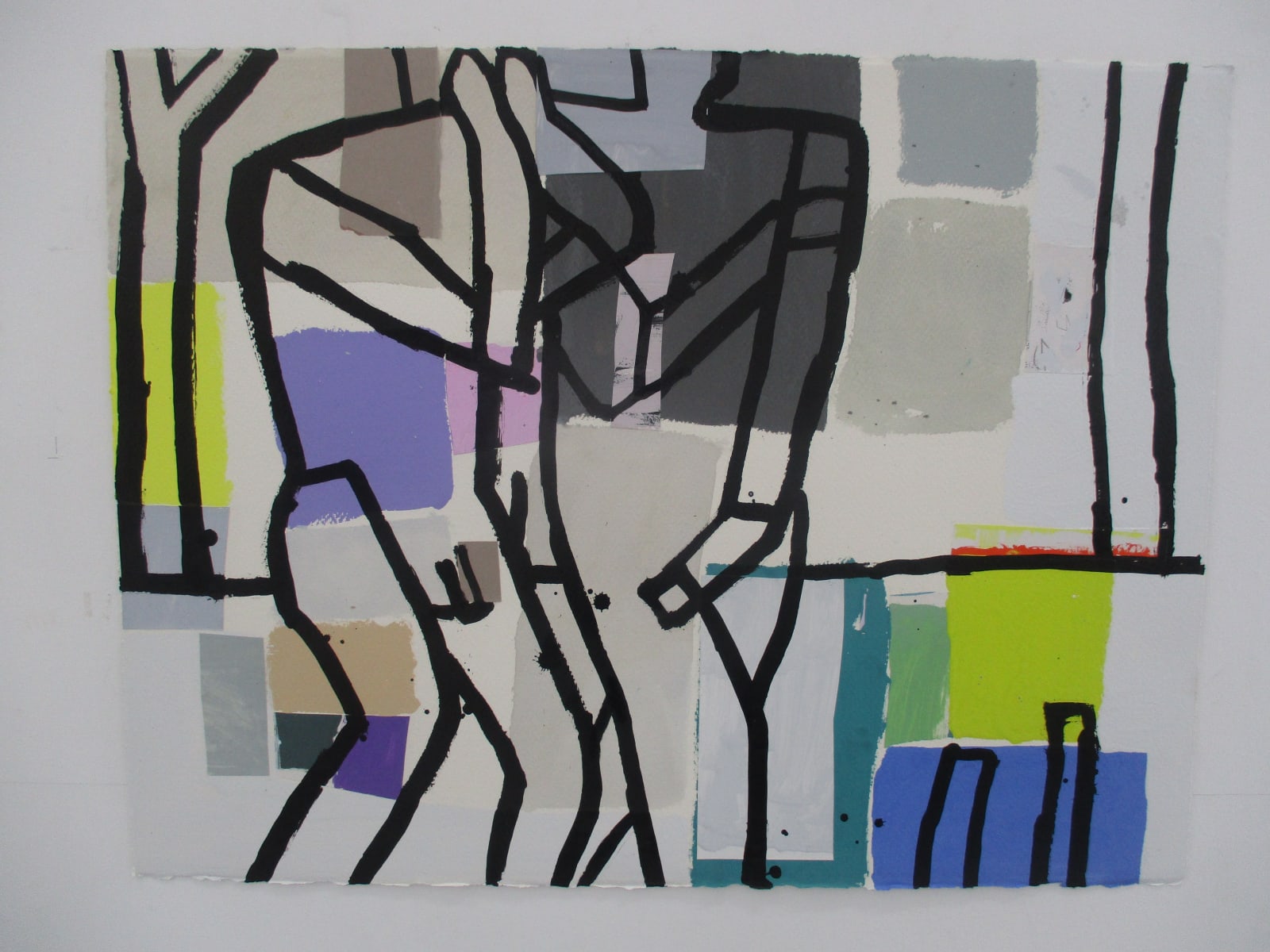 Fraser Taylor, Figure Ground No 1, 2020